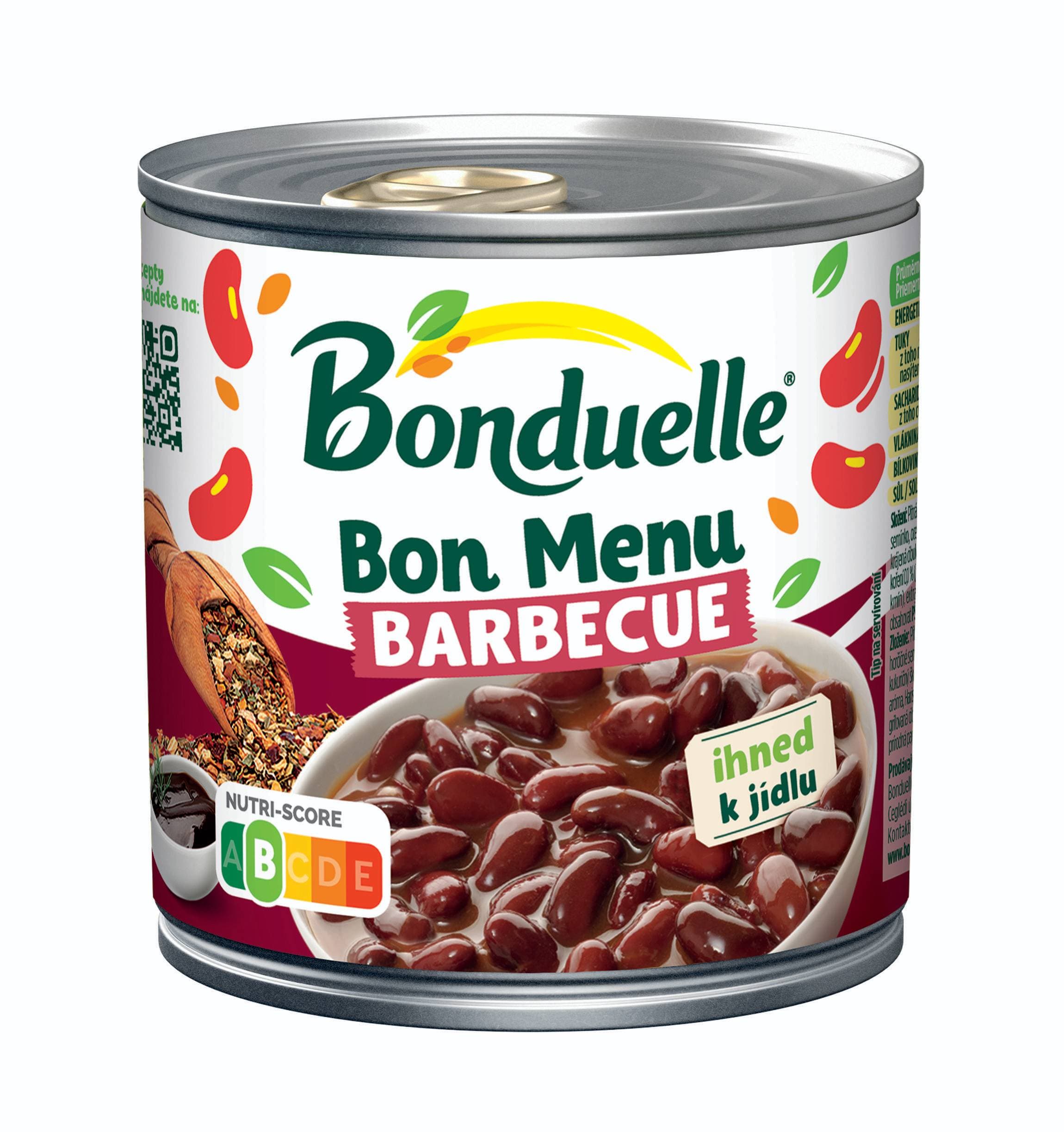 Bonduelle Bon Menu Červená fazole Barbecue 430g
