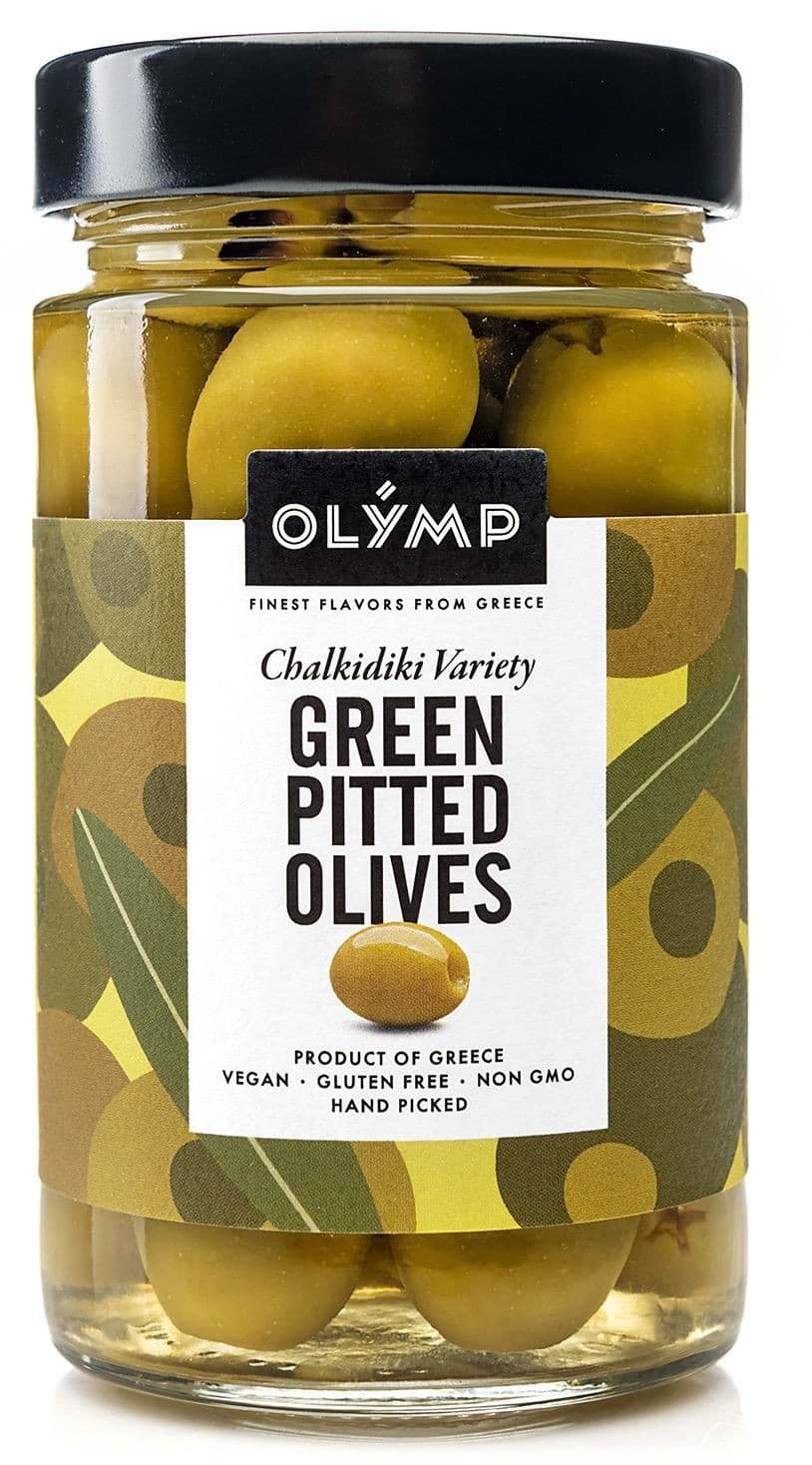 Olymp Zelené olivy bez pecky 320g