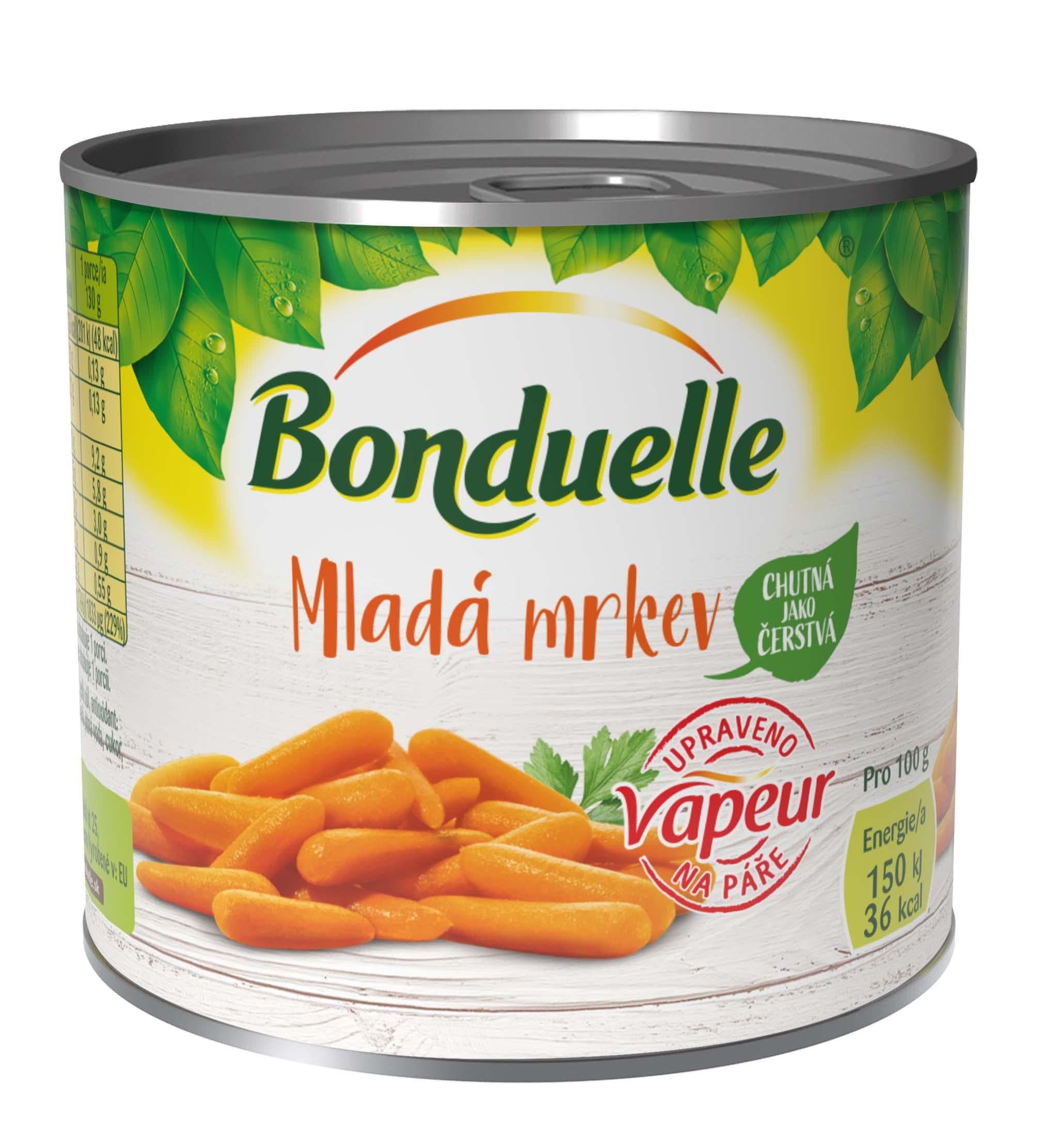 Bonduelle Mladá mrkev v nálevu 155 g