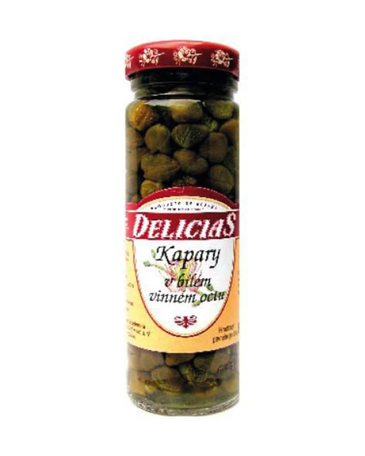 Delicias Kapary v bílém vinném octu 100 g