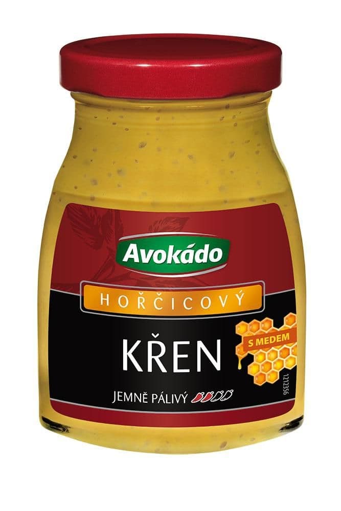 Avokádo Křen hořčicový s medem 175g
