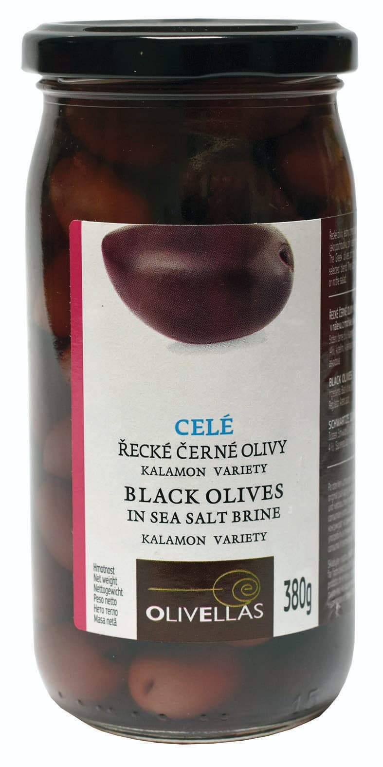 Pemap Olivy kalamata černé celé 380 g