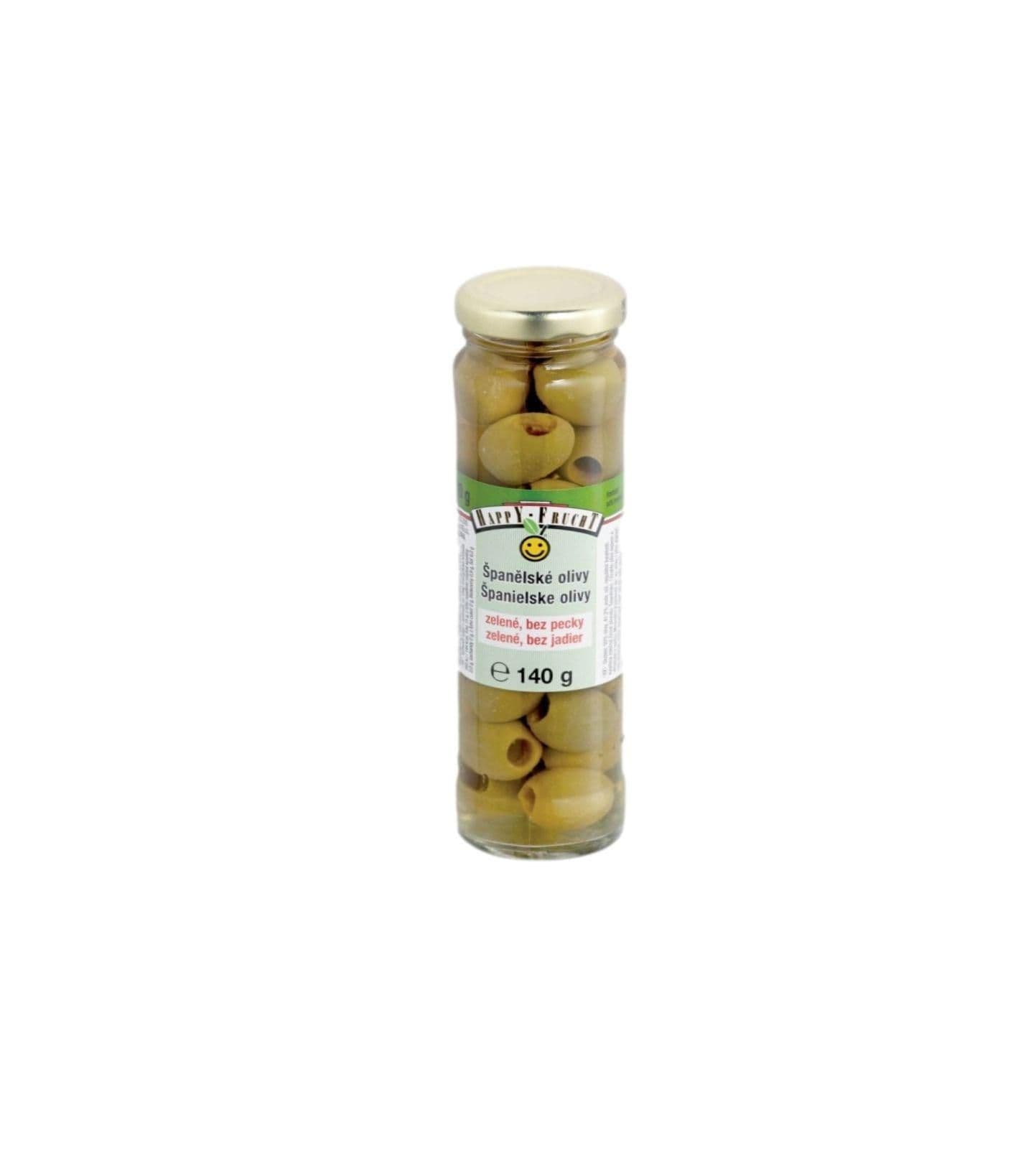 Happy Frucht Olivy zelené bez pecky 140 g