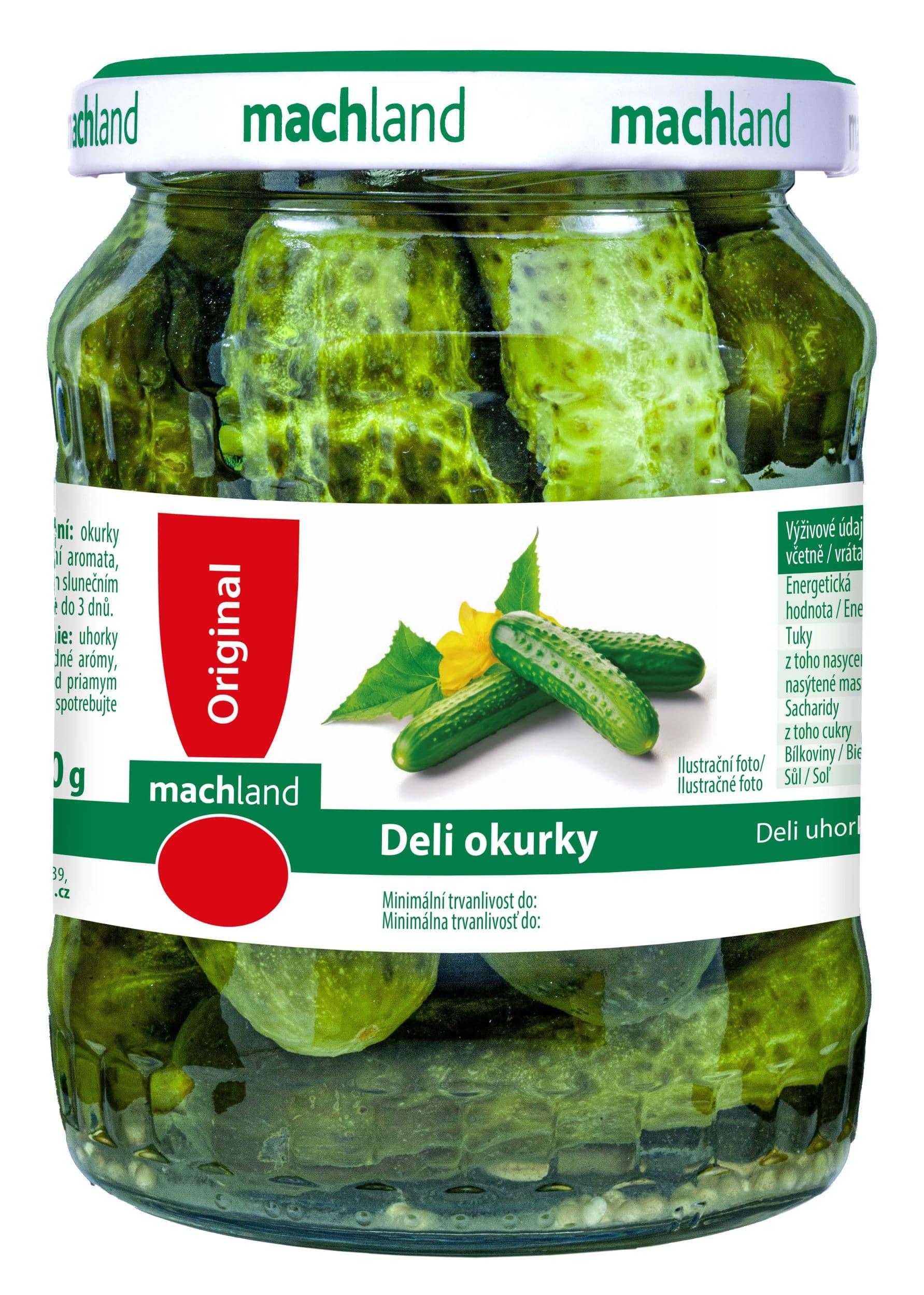 Machland Deli okurky 670g