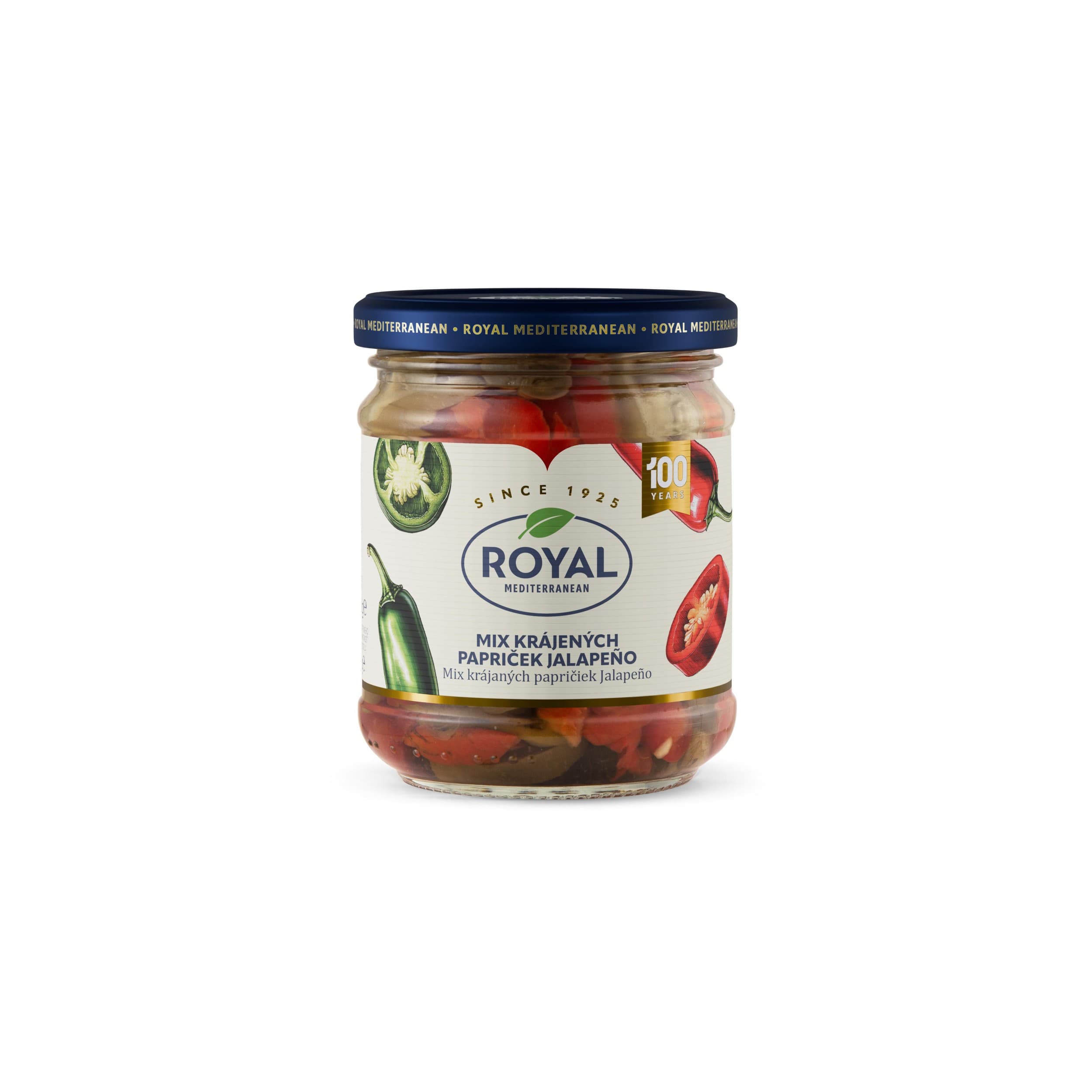 Royal Mix zelených a červených papriček jalapeňo 200g