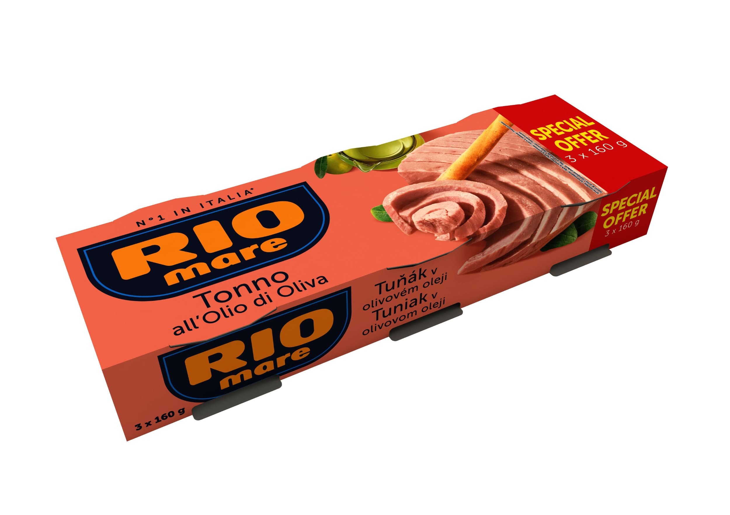 Rio Mare Tuňák v olivovém oleji 3x160 g
