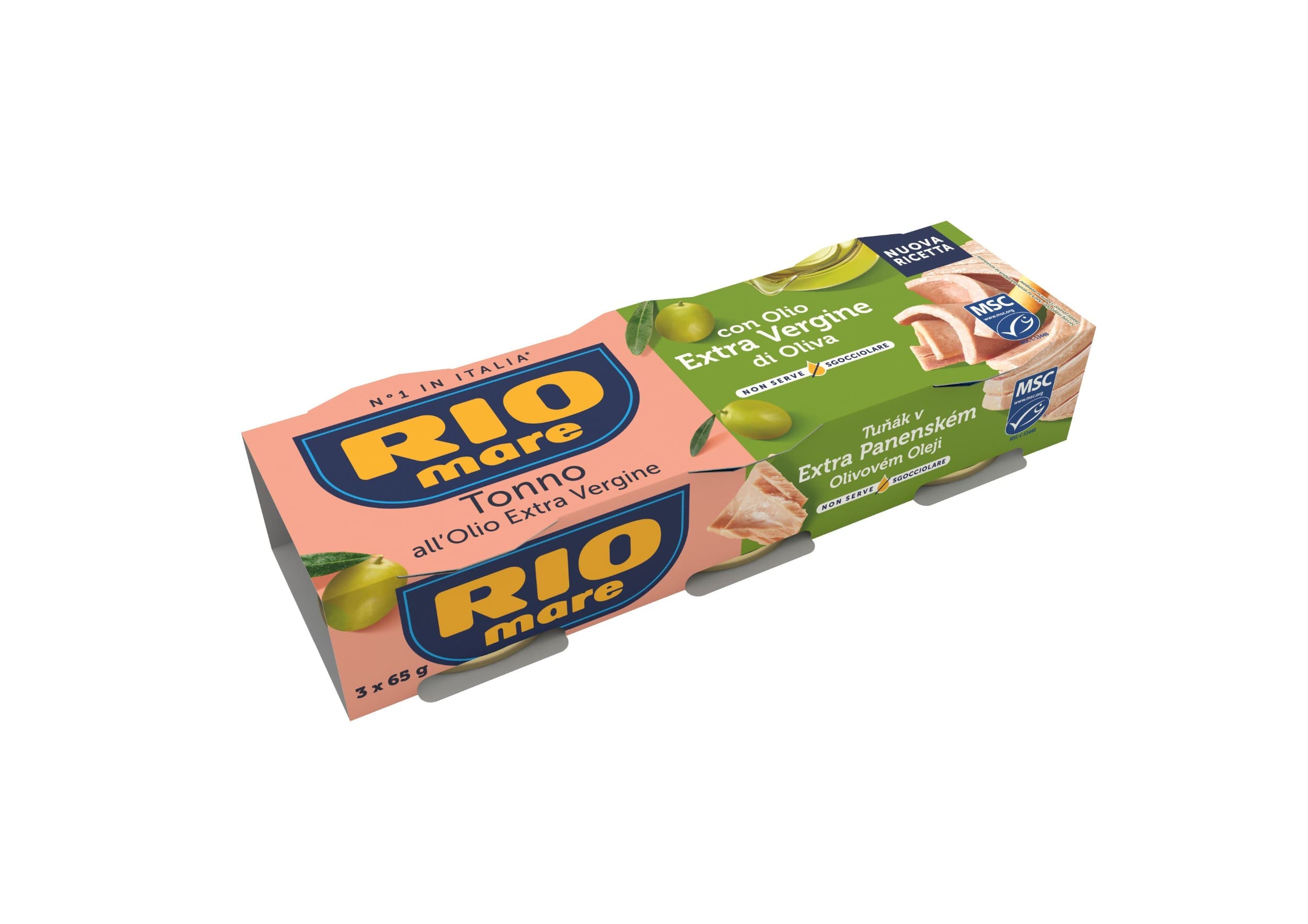 Rio Mare Tuňák v extra olivovém oleji 3x65g