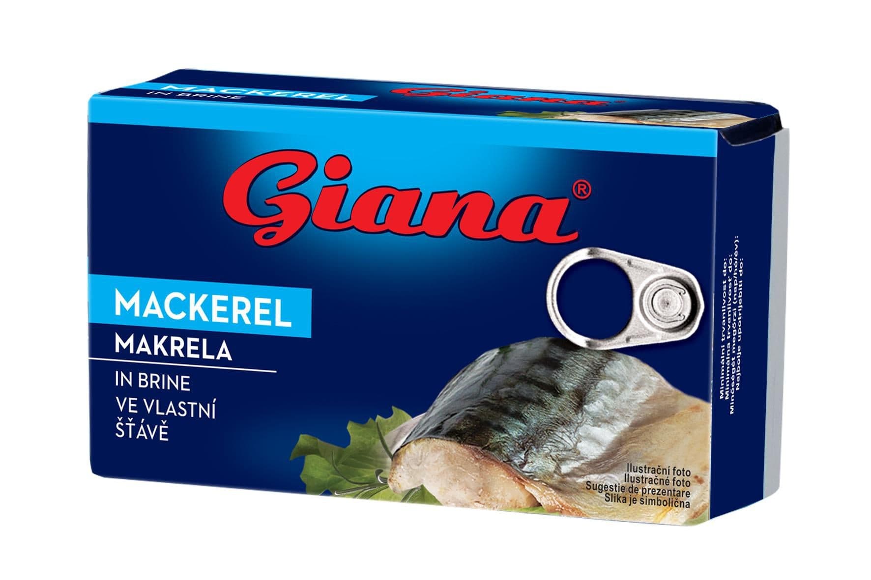 Giana Makrela ve vlastní šťávě 125 g