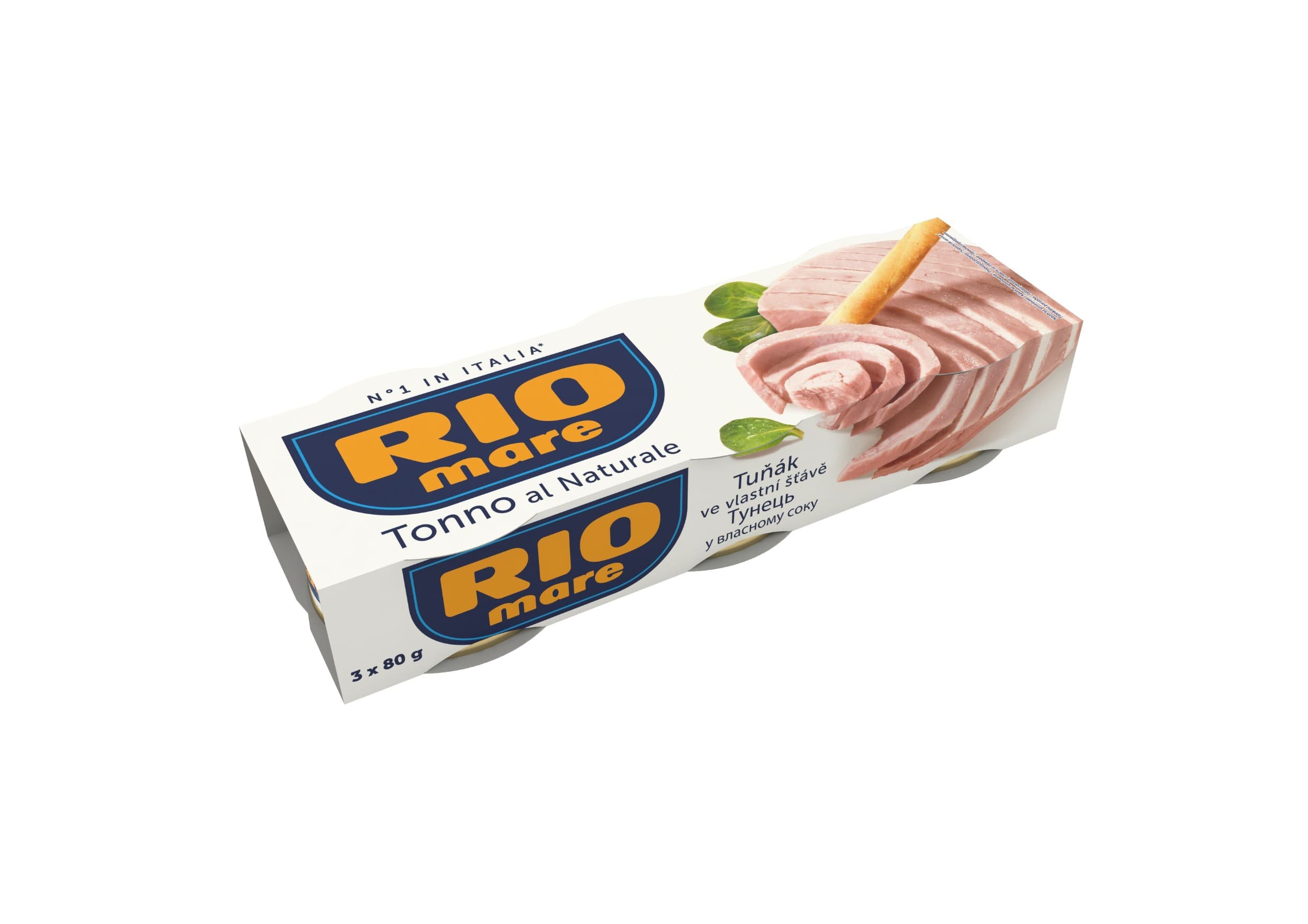 Rio Mare Tuňák ve vlastní šťávě 3x80 g
