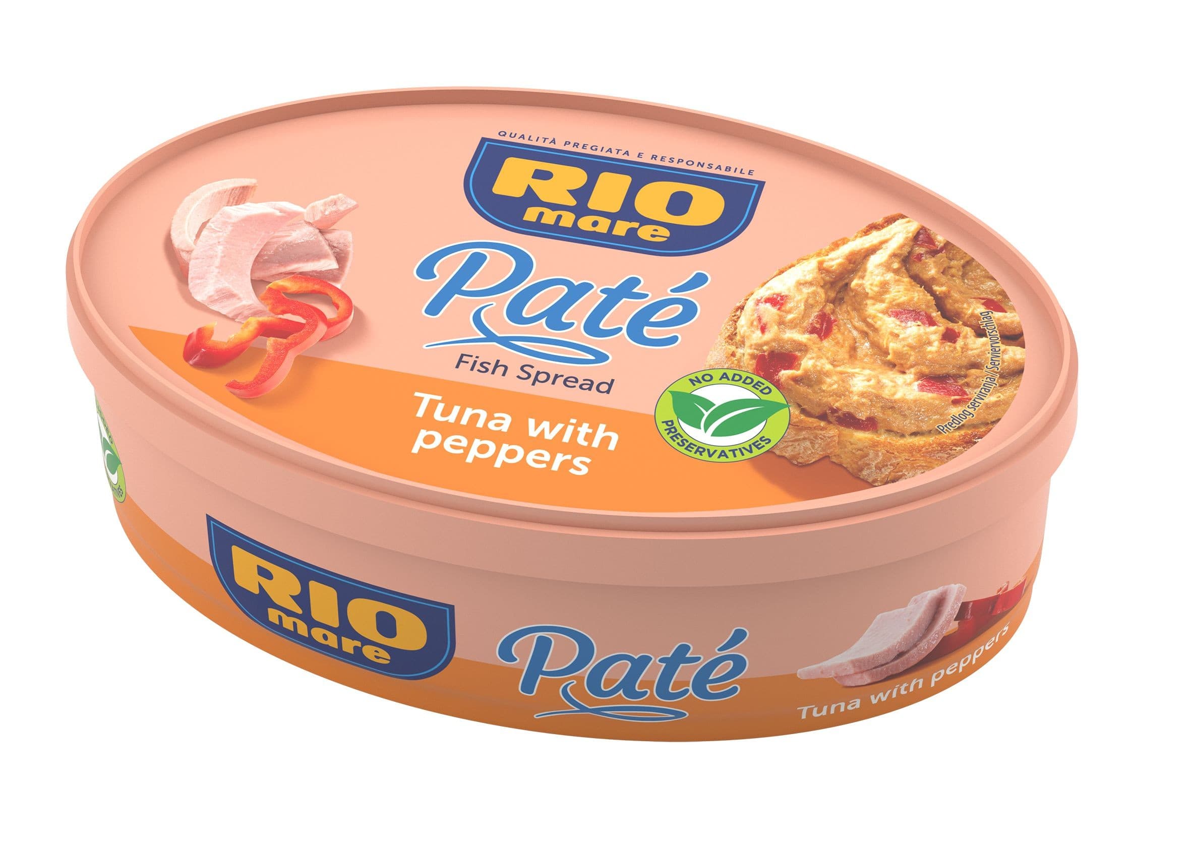 Rio Mare Paté Tuňákový krém s červenou paprikou 115g