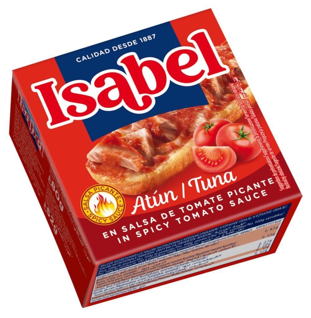 Isabel Tuňák v pikantní rajčatové omáčce 80g