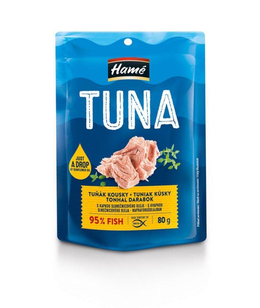 Hamé Tuňák kousky ve slunečnicovém oleji 80g