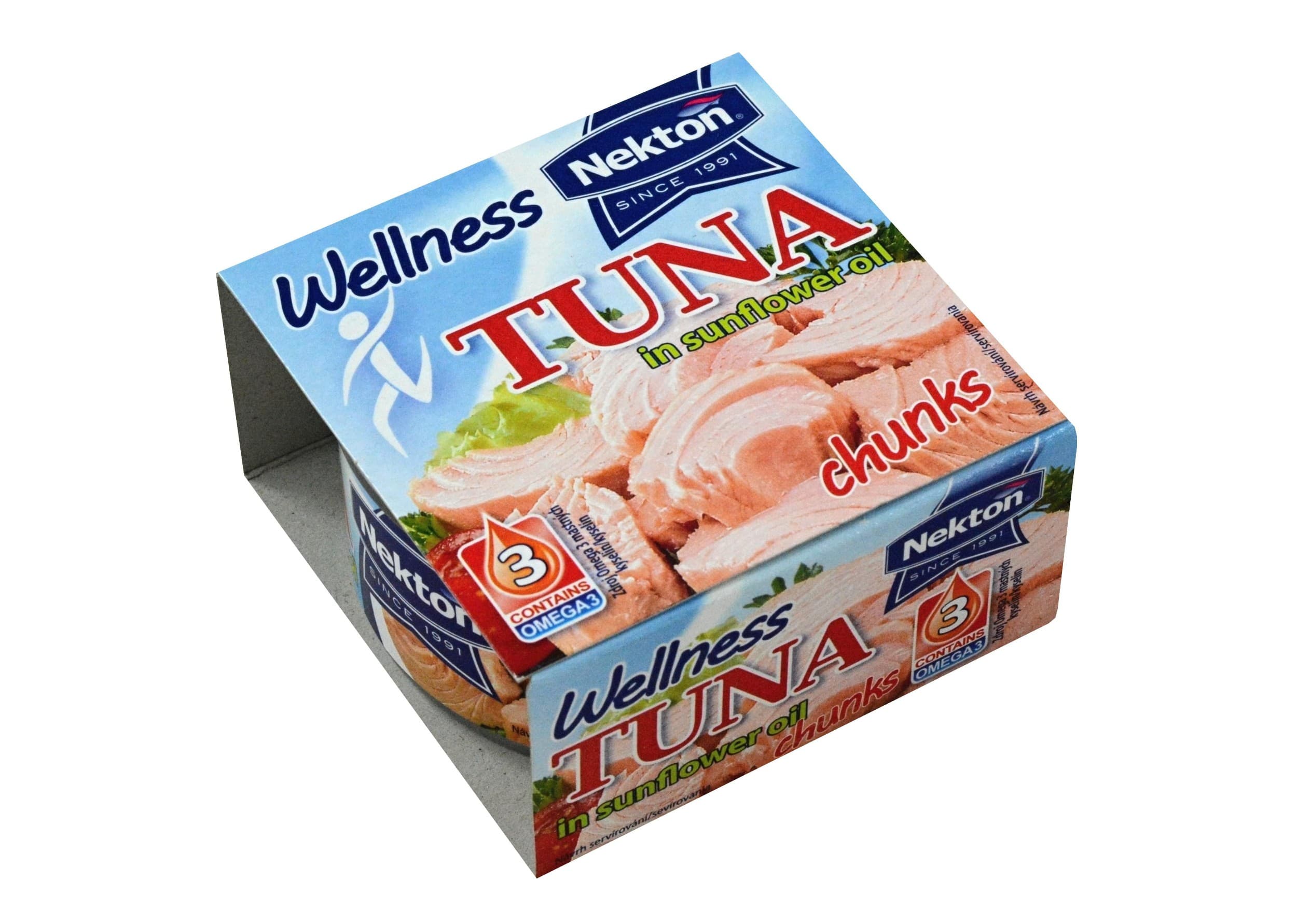 Nekton Tuňák ve slunečnicovém oleji wellness 185g