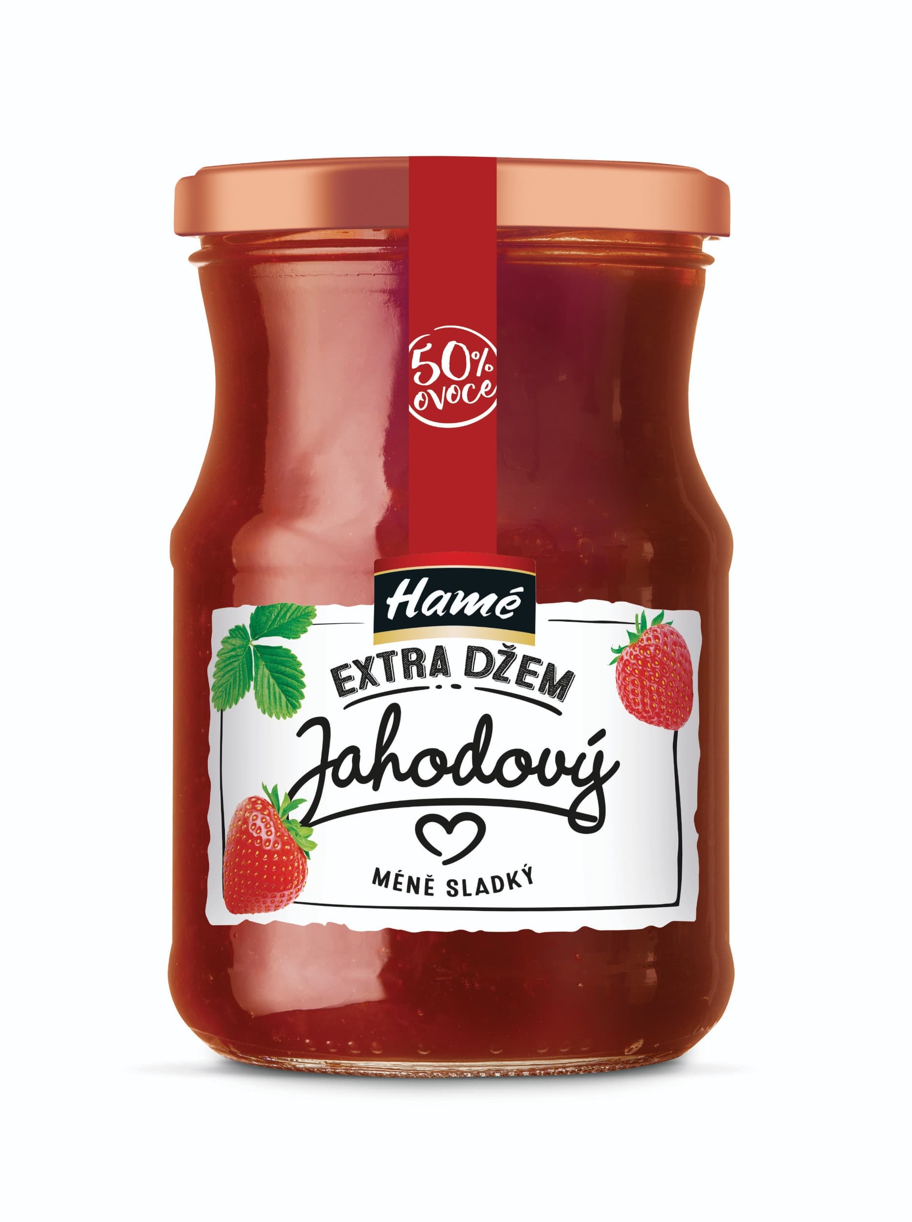 Hamé Extra Džem Jahodový 640g