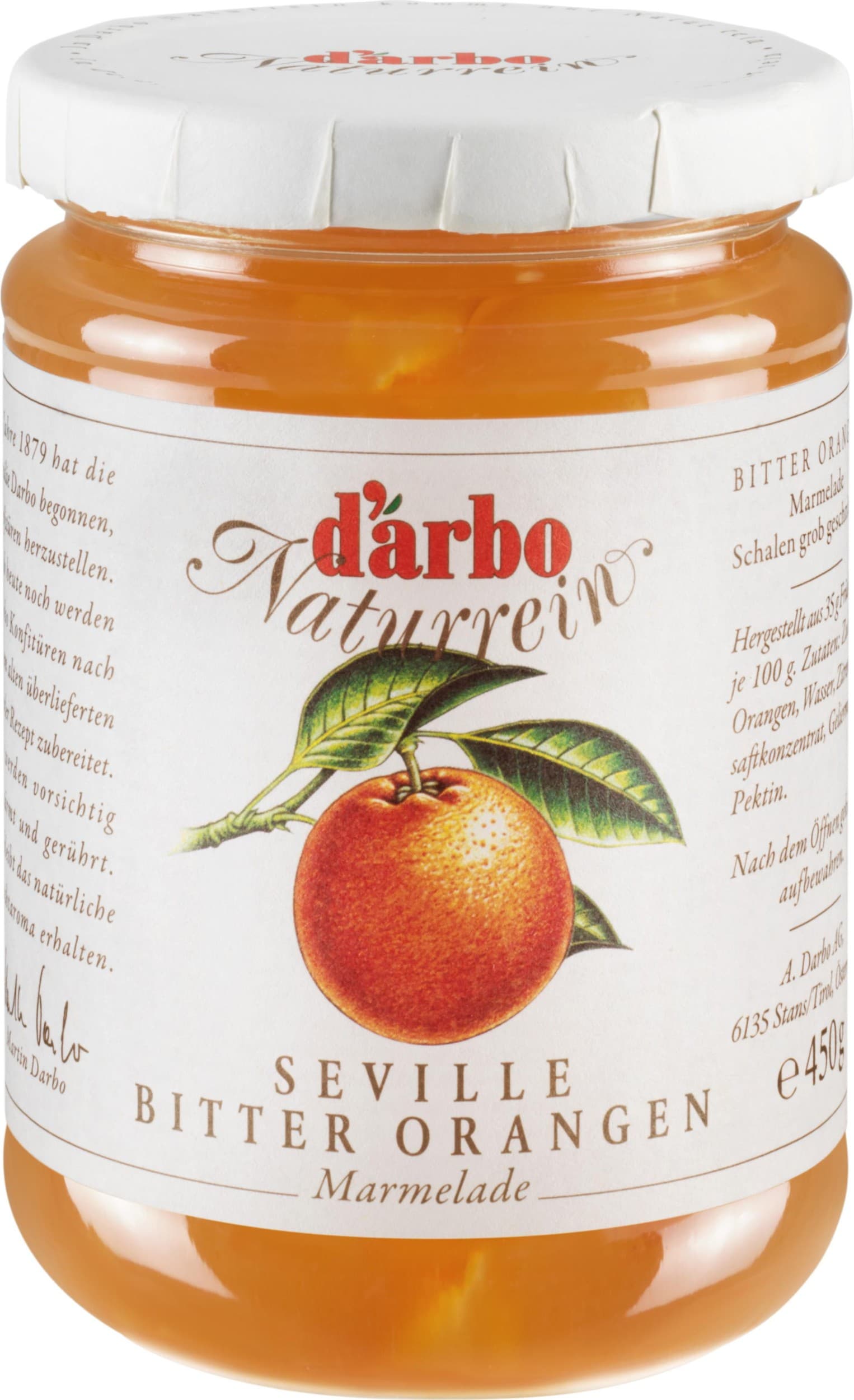 Darbo Marmeláda pomerančová 450g