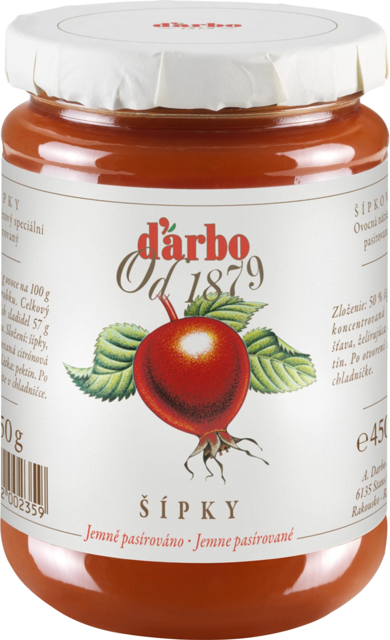 Darbo Džem šípkový 450 g