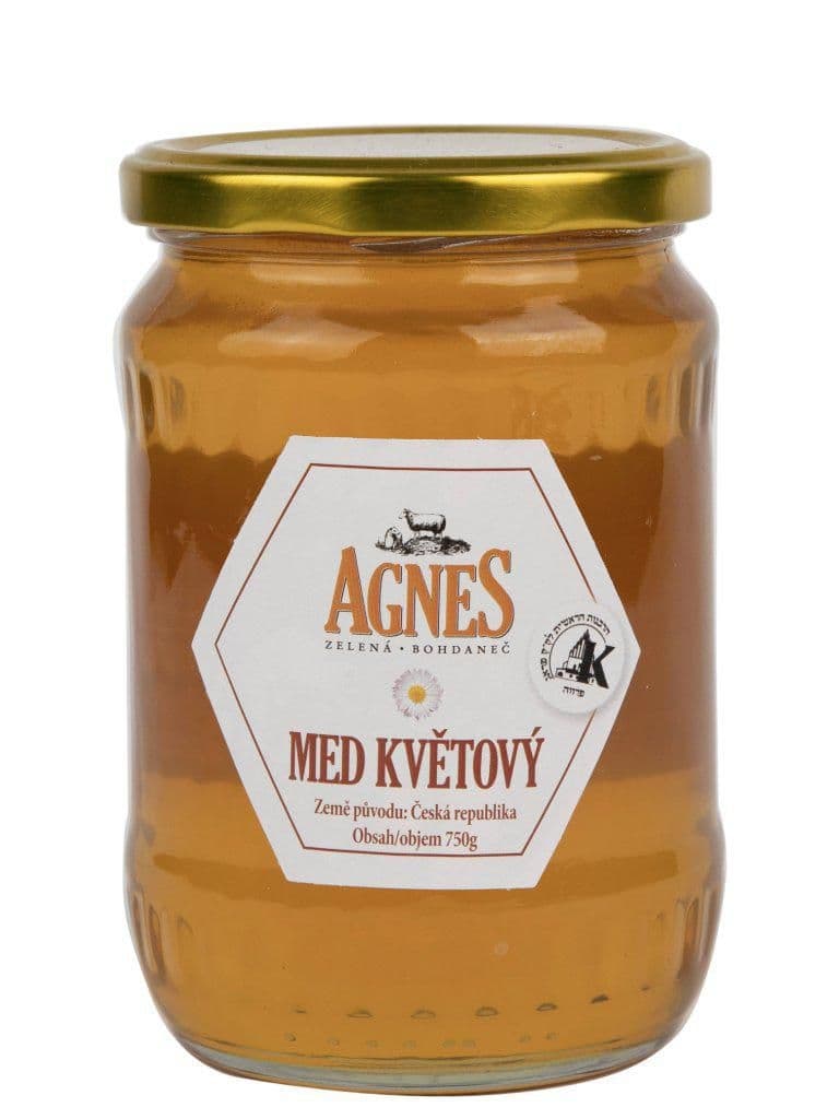 Agnes Med květový 750 g