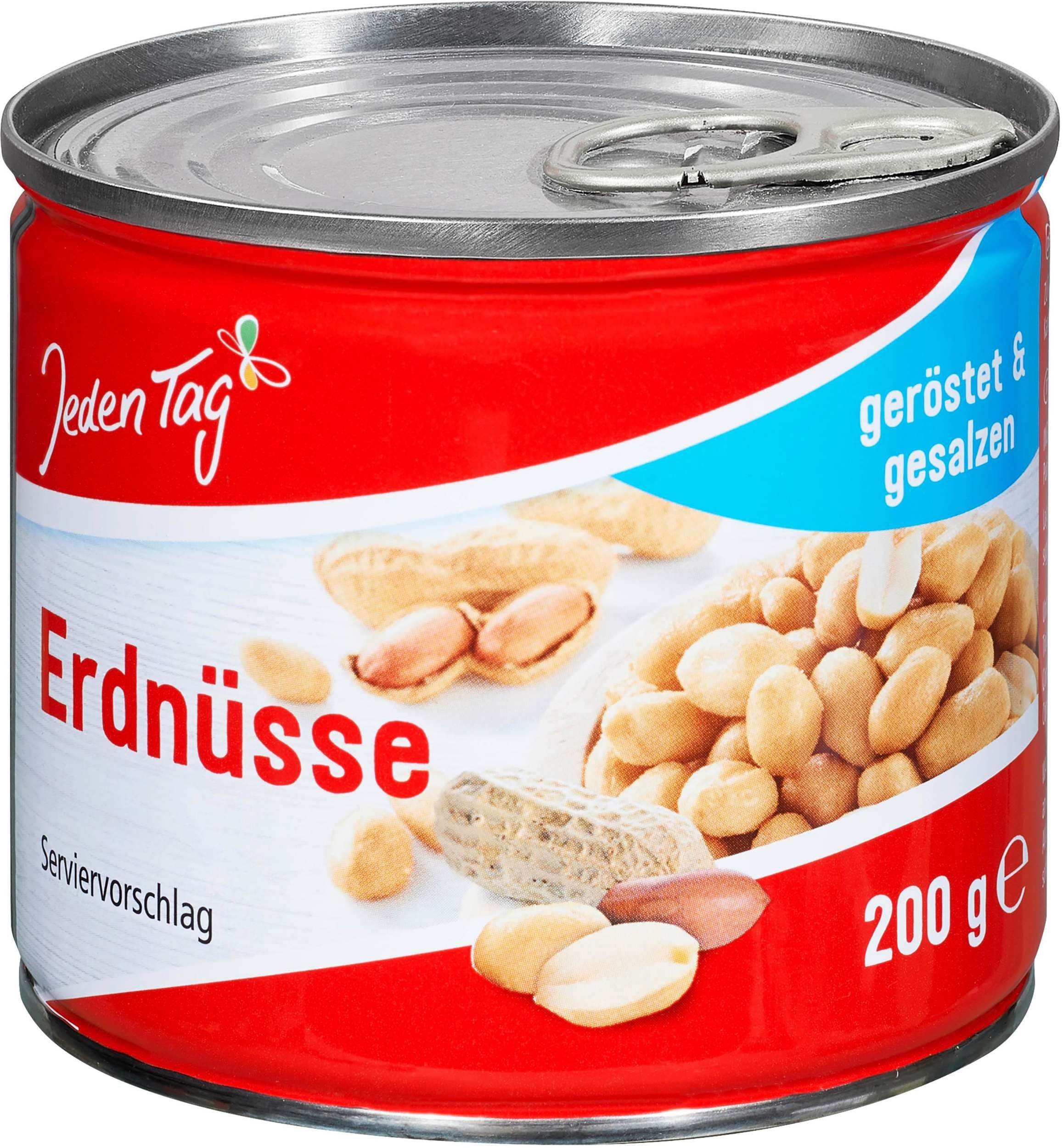 Jeden Tag Arašídy pražené solené 200g