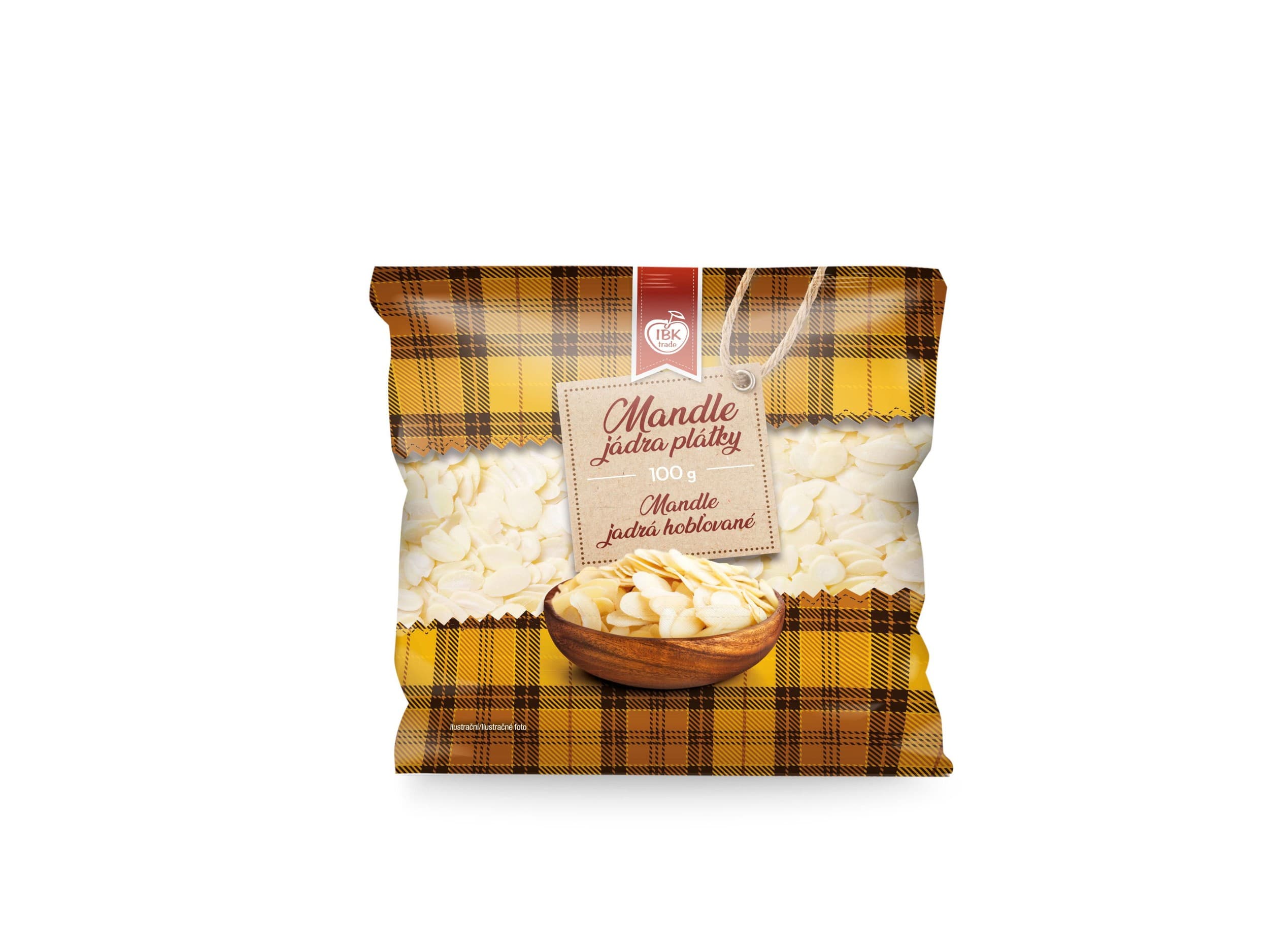 IBK Mandle plátky 100 g