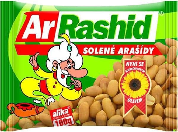 ArR Arašídy pražené solené 100 g