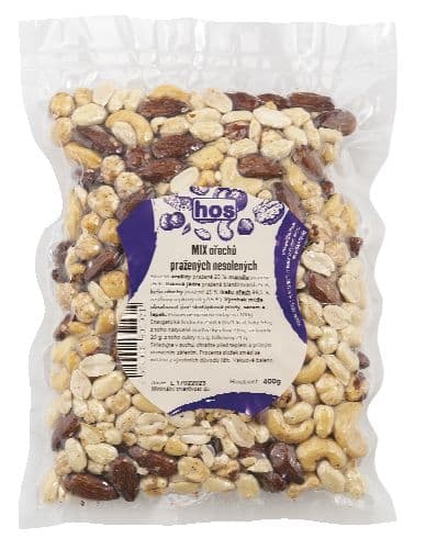 Hos Mix ořechů pražených nesolených 400 g