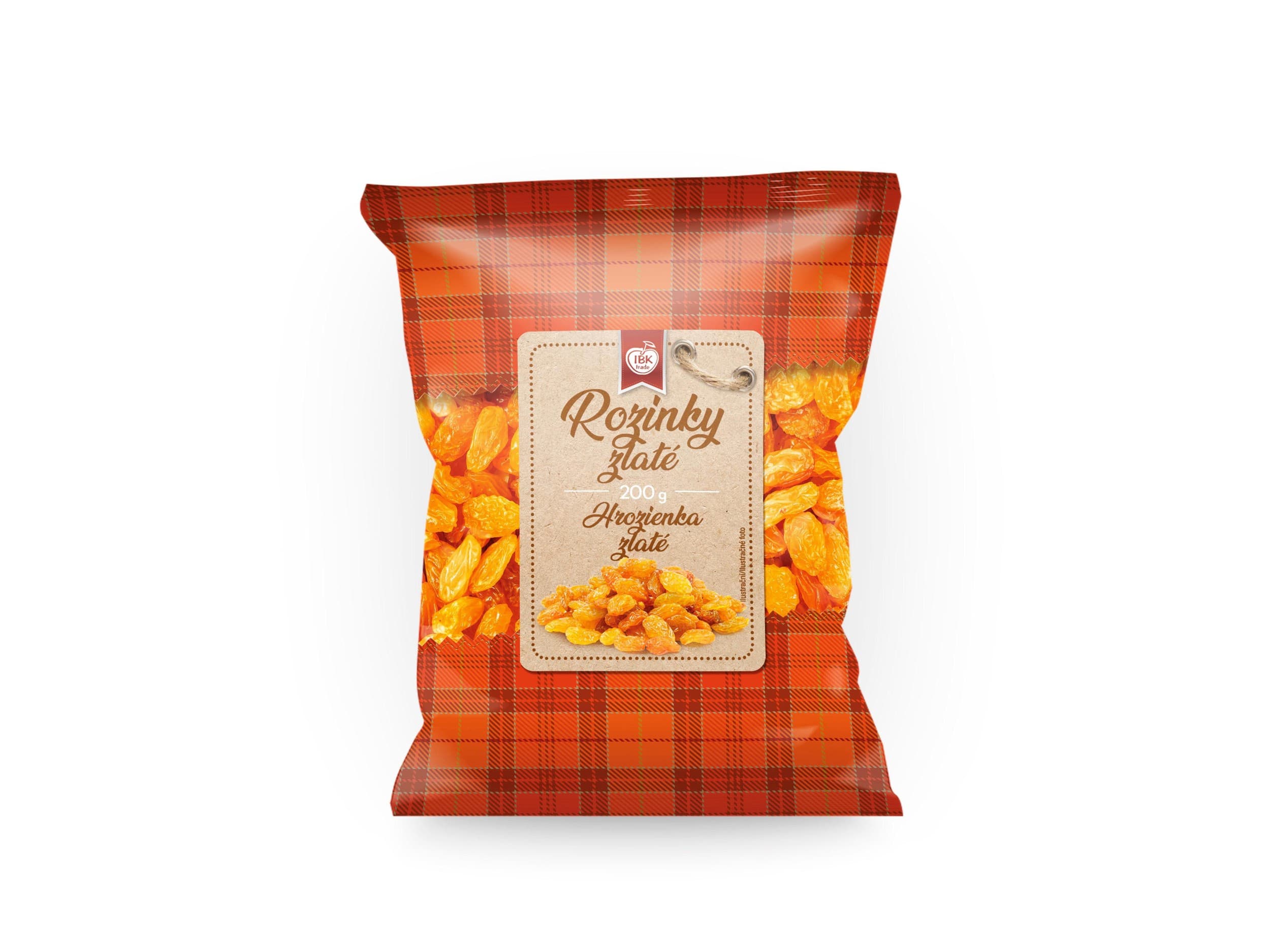 IBK trade Rozinky zlaté 200g