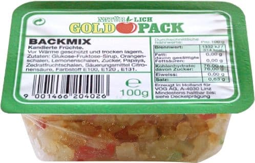 Gold Pack kandovaná směs 100 g