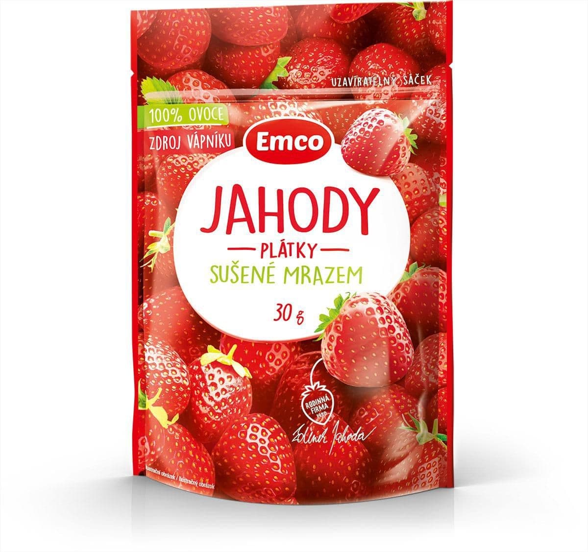Emco Mrazem sušené jahody 30g