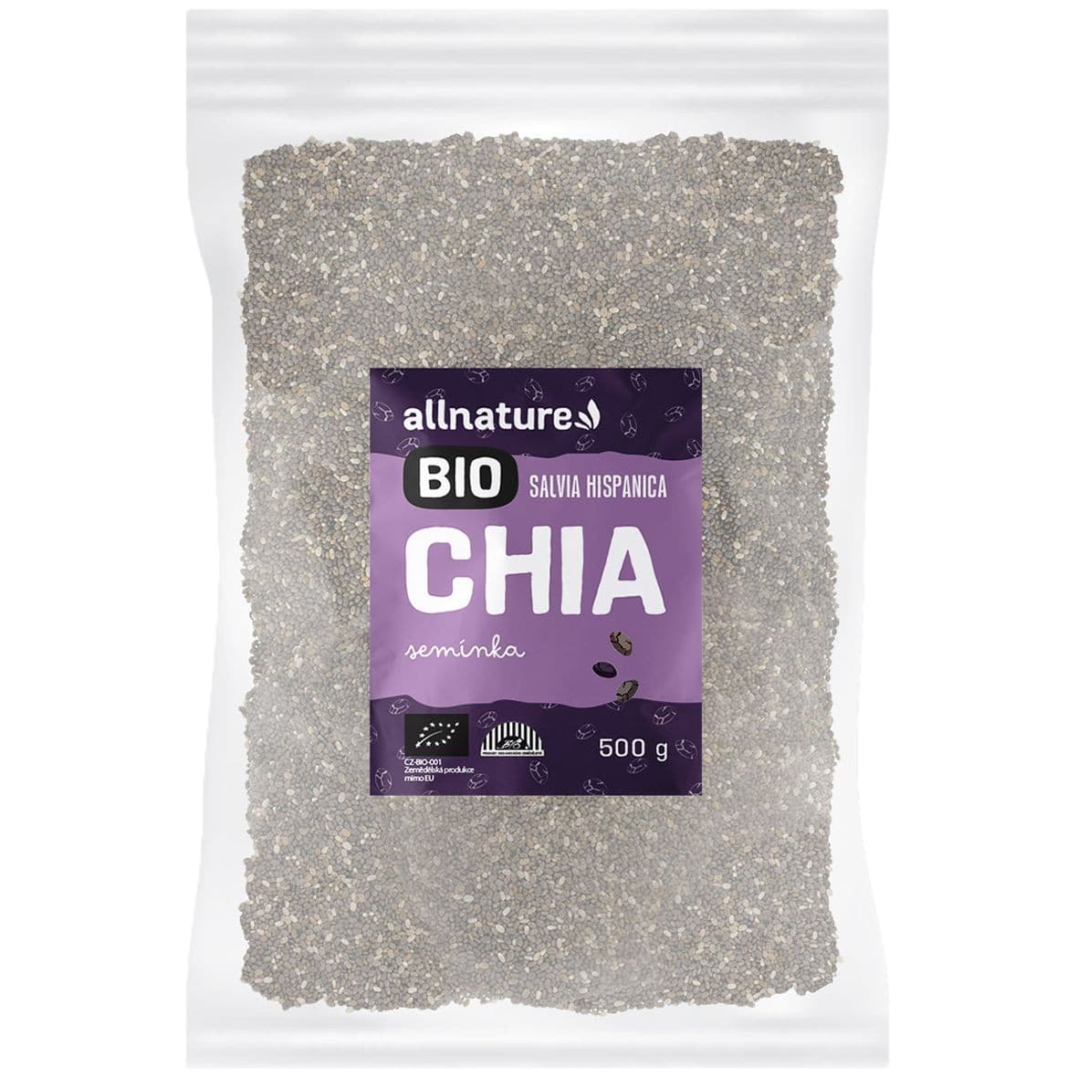 Allnature BIO Chia semínka 500 g