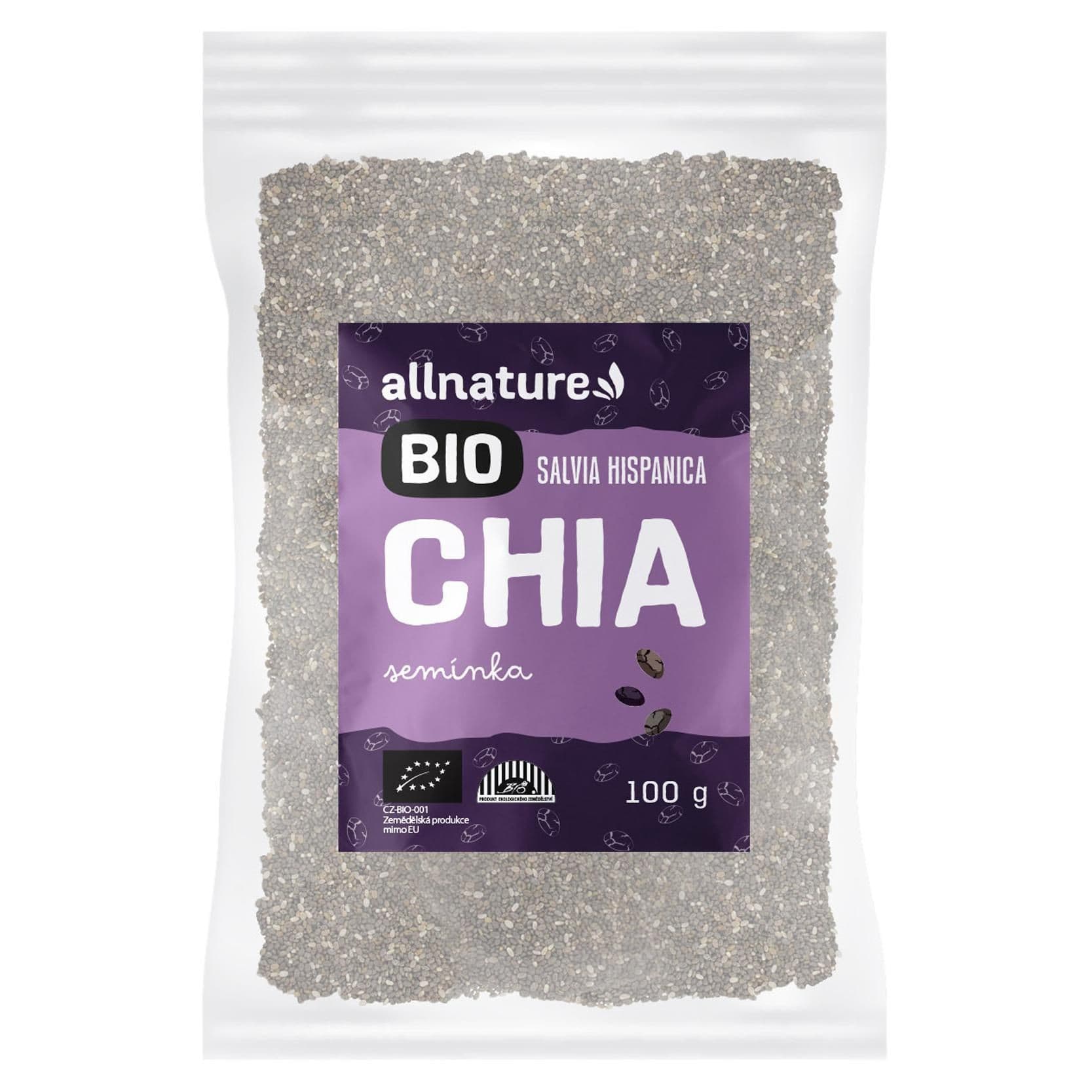 Allnature BIO Chia semínka 100 g