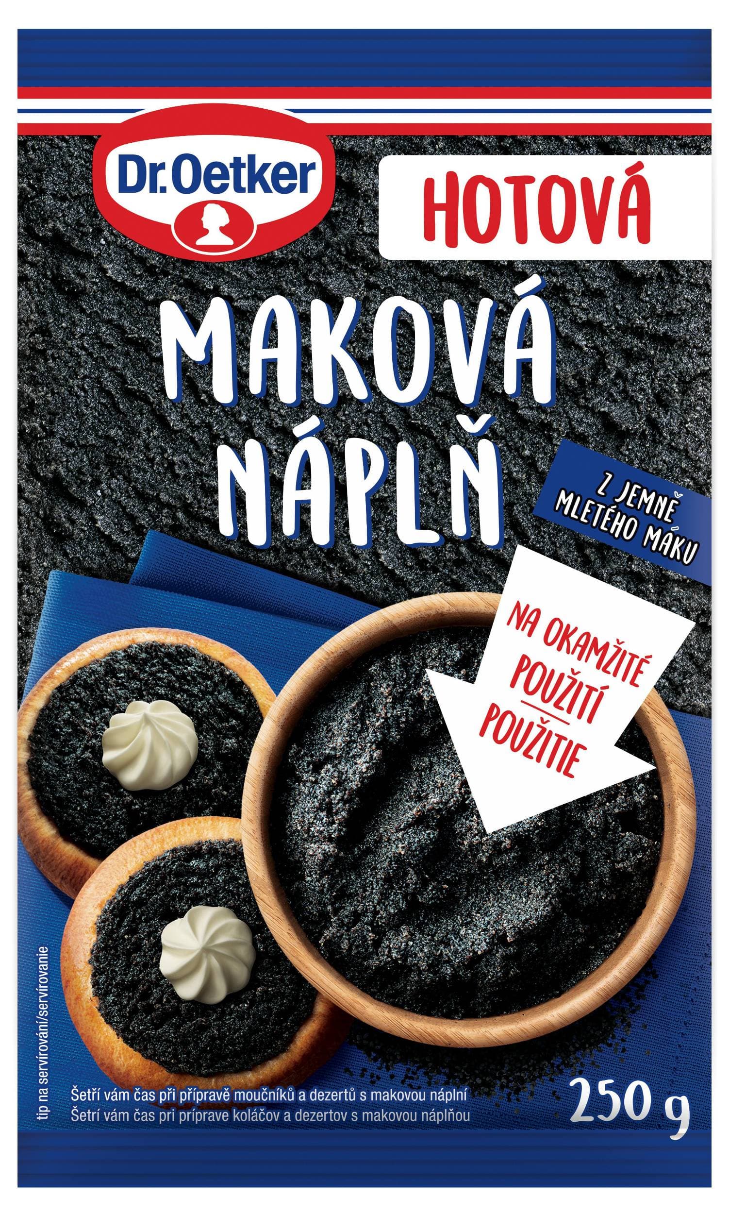 Dr.Oetket Maková náplň 250g
