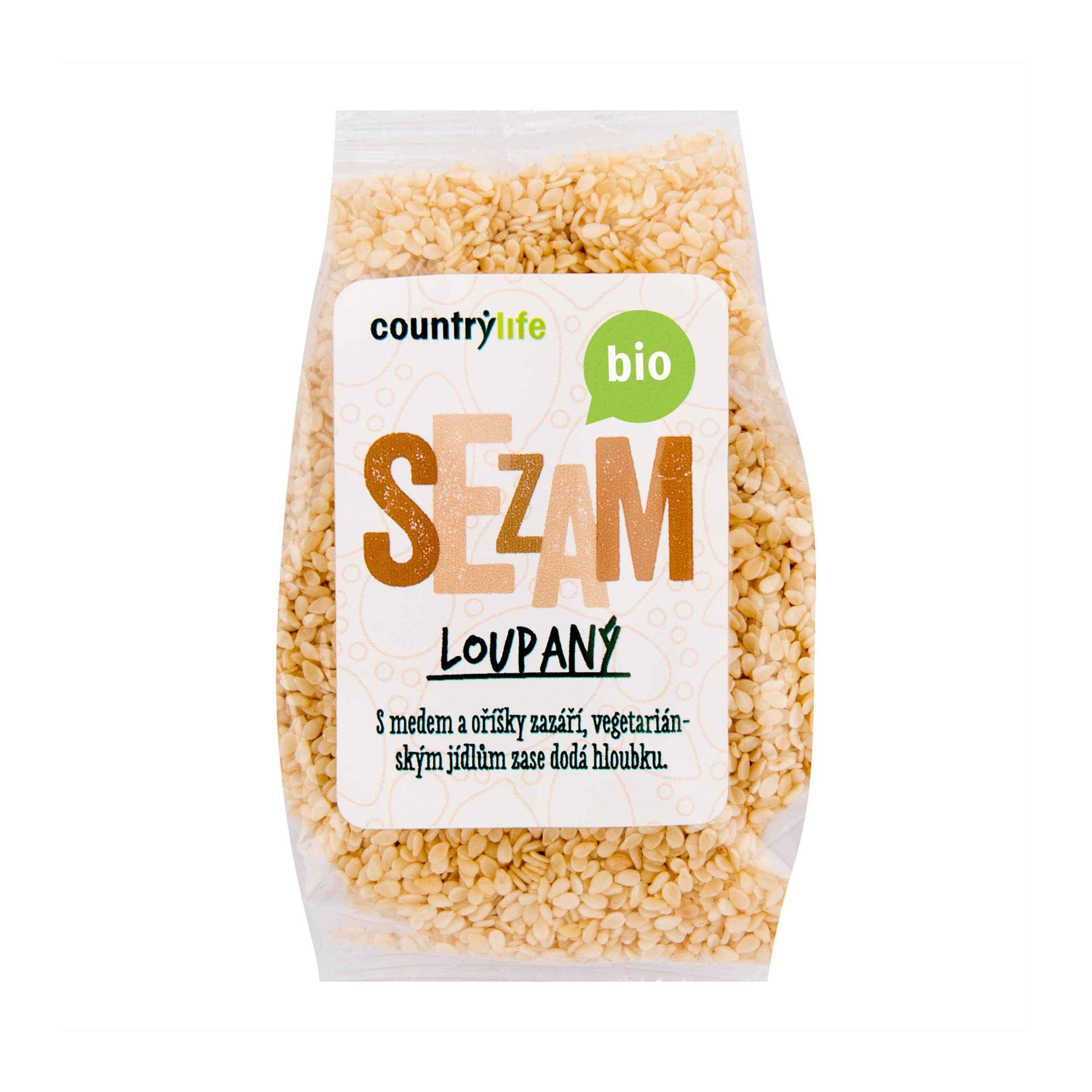 Country life BIO Sezam loupaný 100 g