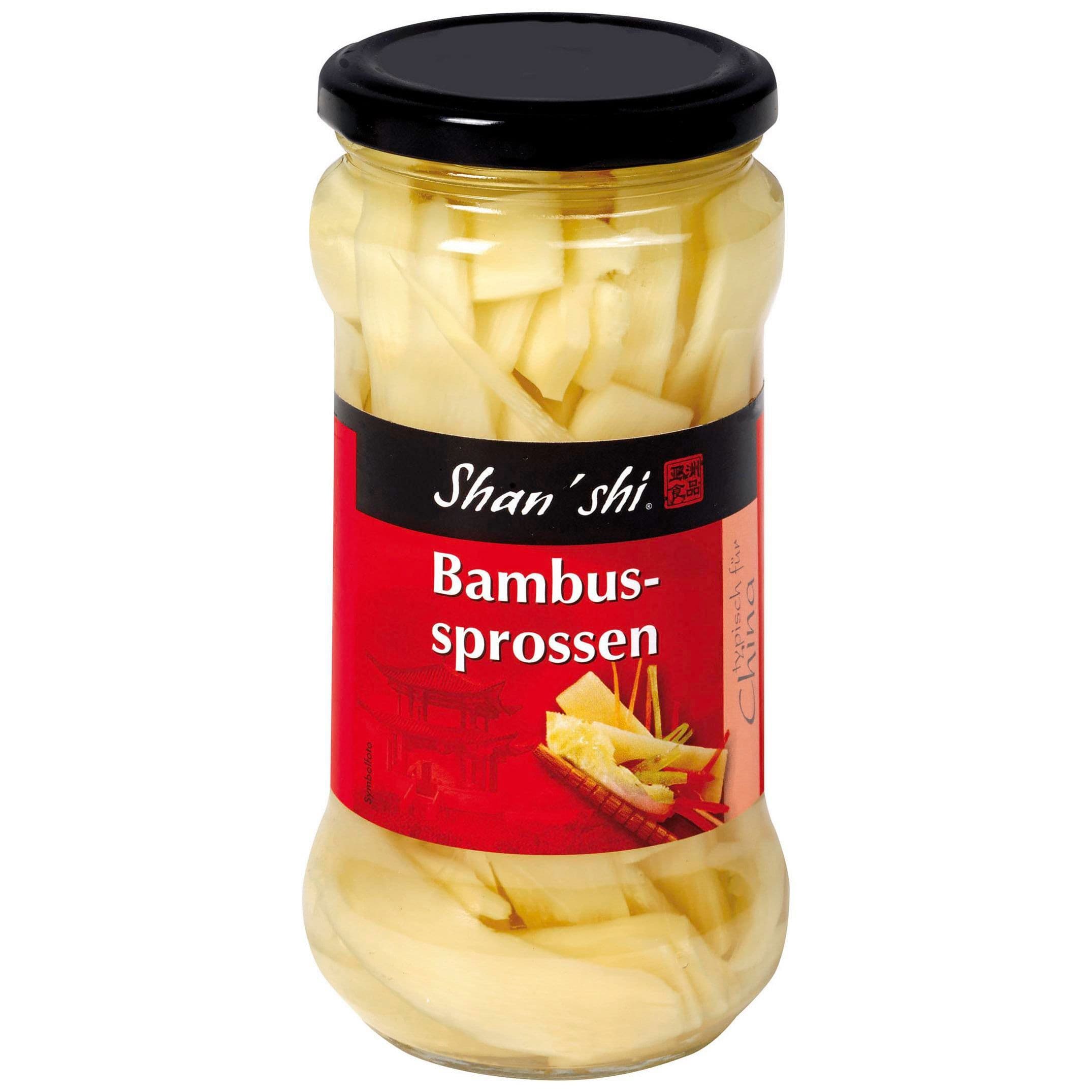 SHAN SHI Bambusové výhonky - sterilovaná zelenina ve vodě 330g