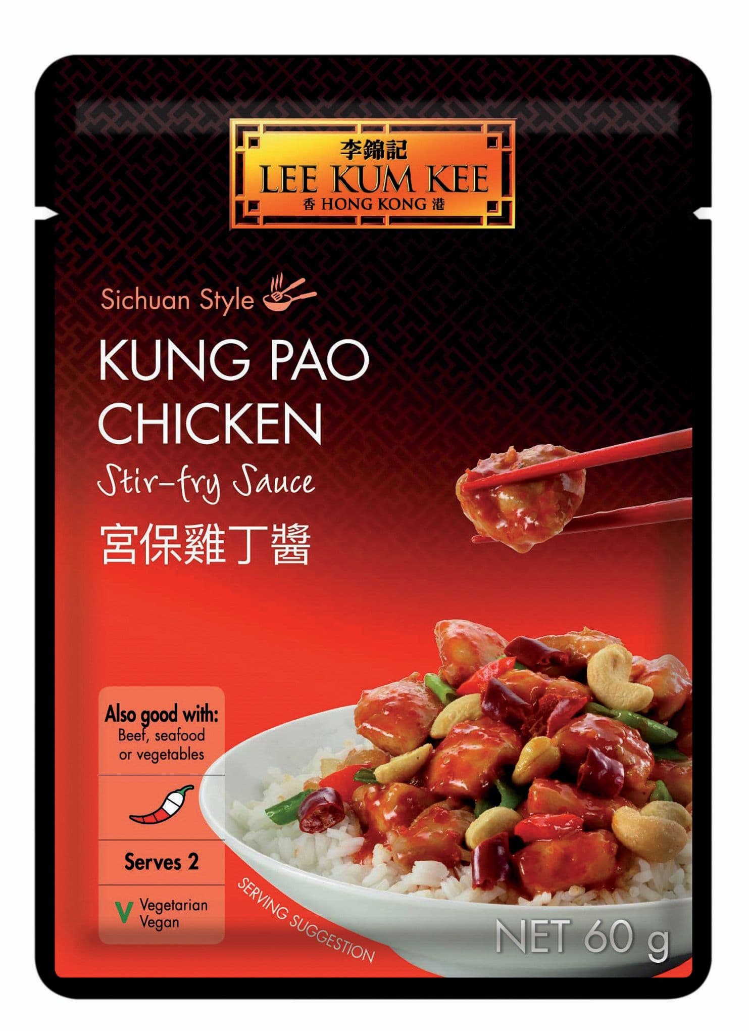 Lee Kum Kee Stir-fry Omáčka kuře kung pao 60g