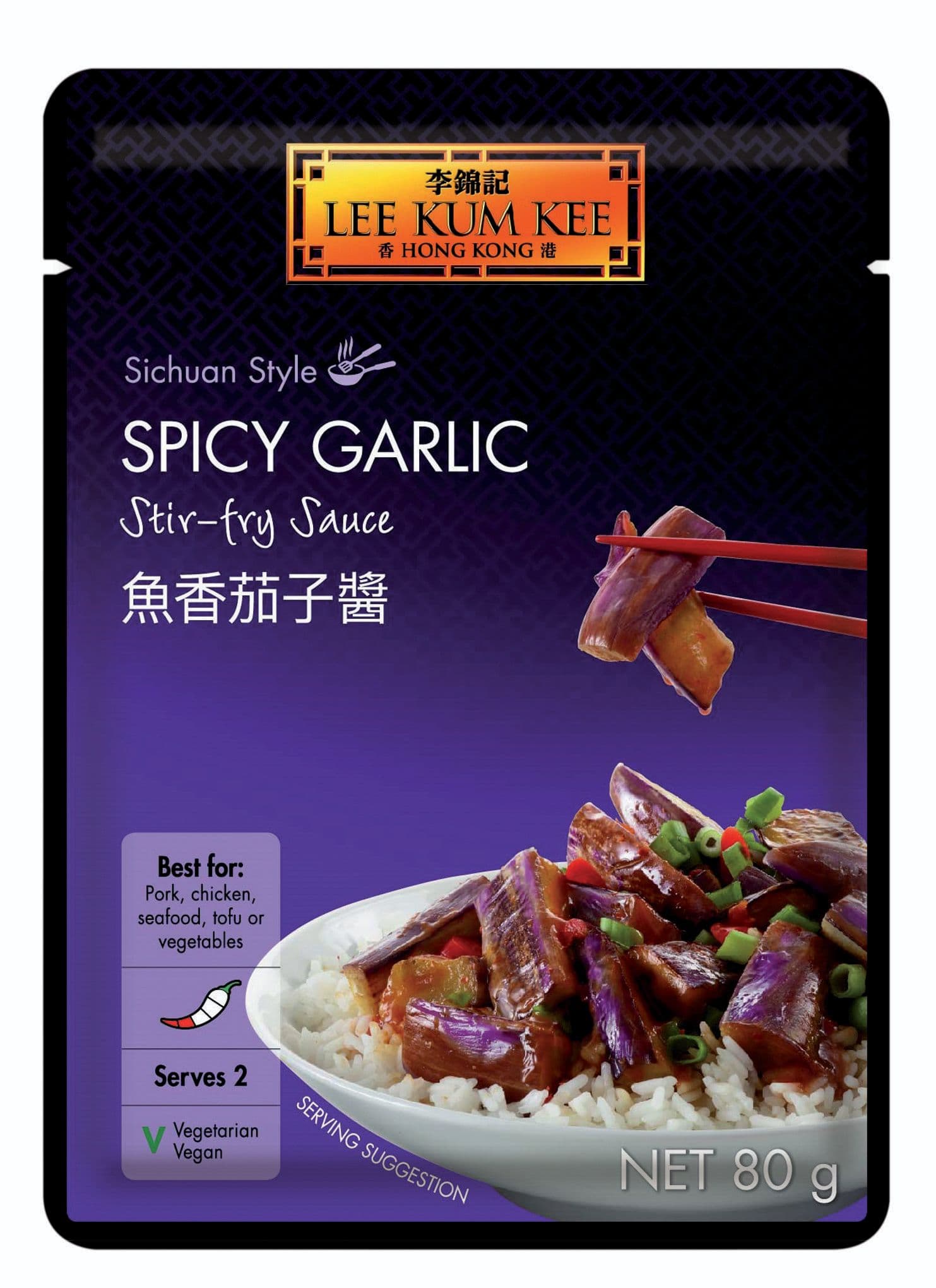 Lee Kum Kee Stir-fry Omáčka s ostrým česnekem 80g