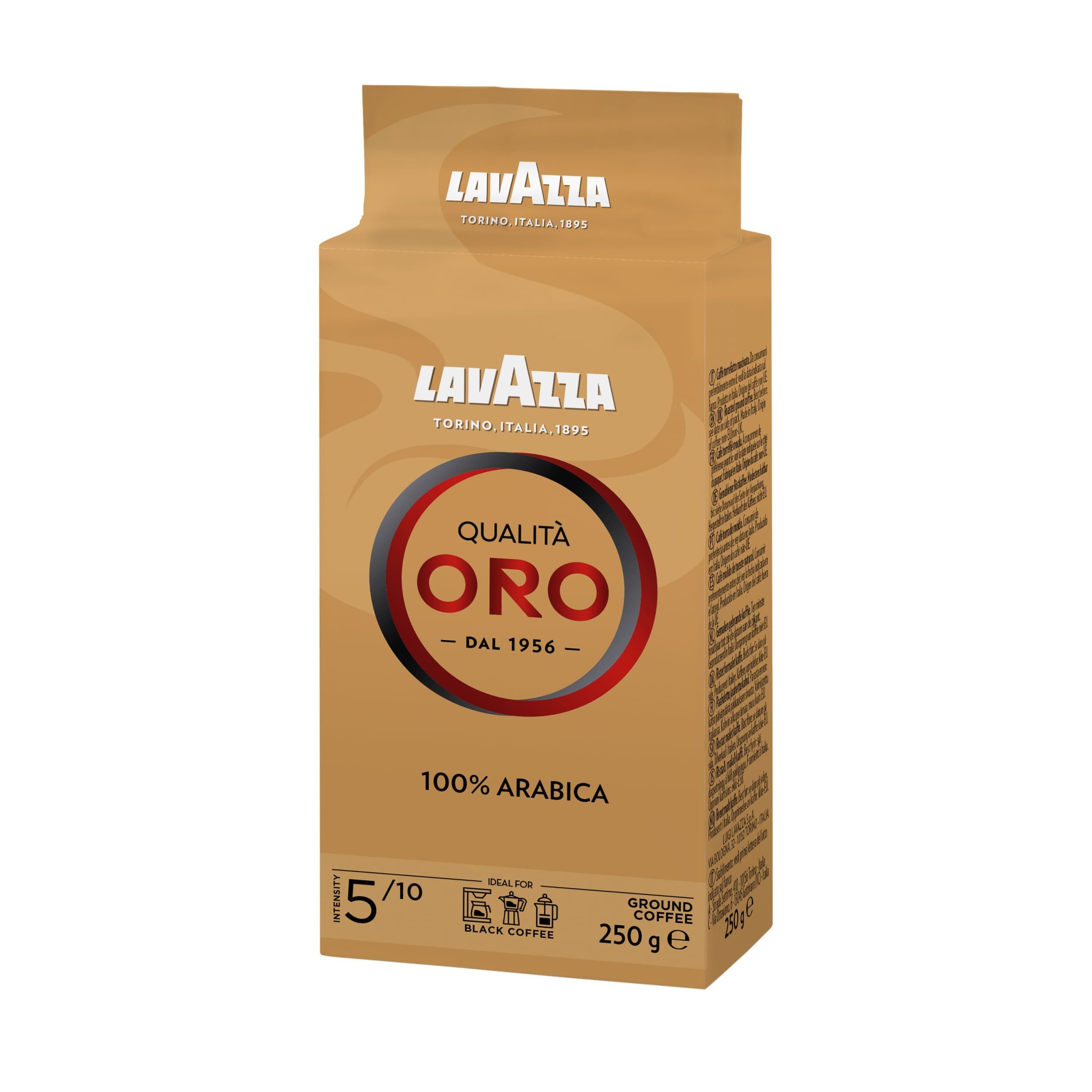 Lavazza Qualità Oro pražená mletá káva 250g