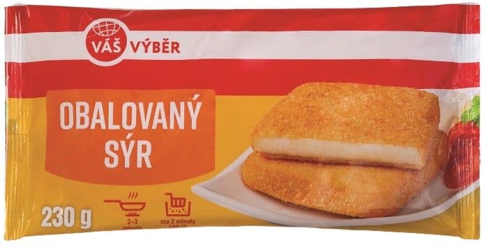 Váš Výběr Obalovaný sýr mražený 230g