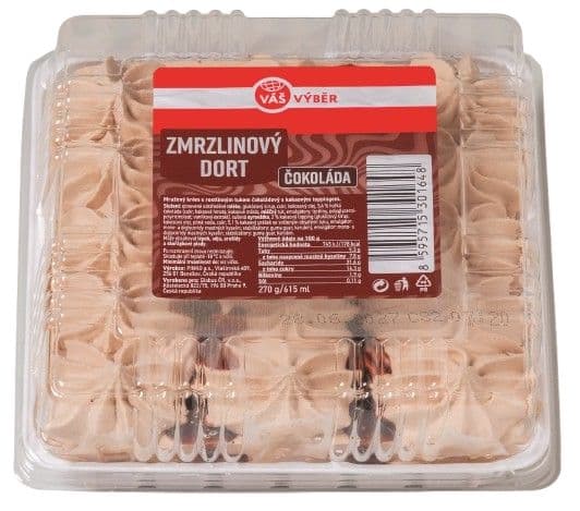 Váš Výběr Zmrzlinový dort čokoláda 615 ml