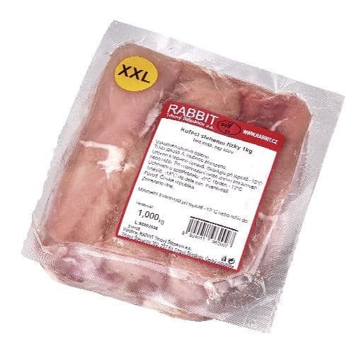 Rabitt Kuřecí stehenní řízky mražené 1kg