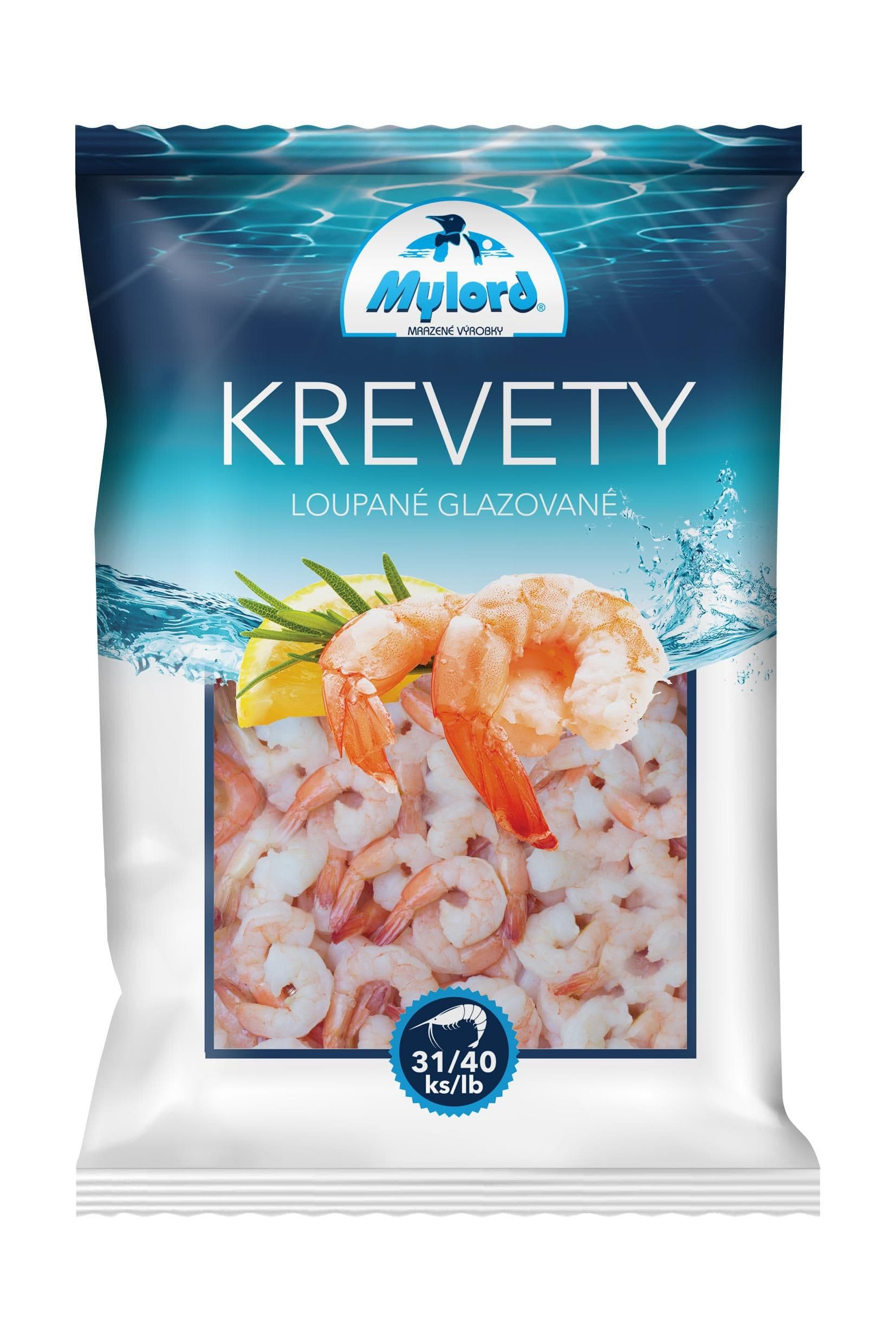Mylord Krevety loupané mražené 400g