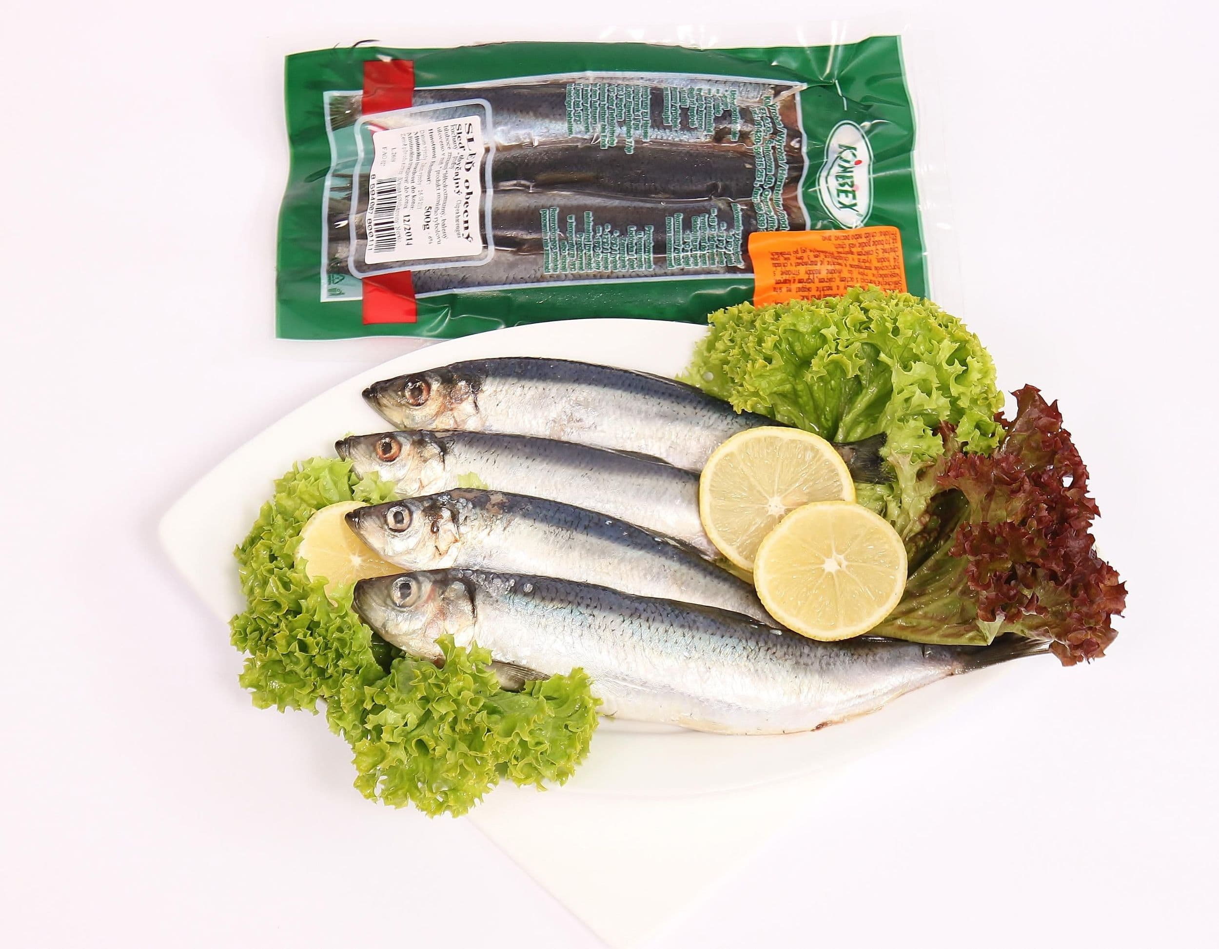 Sleď kuchaný mražený 500g