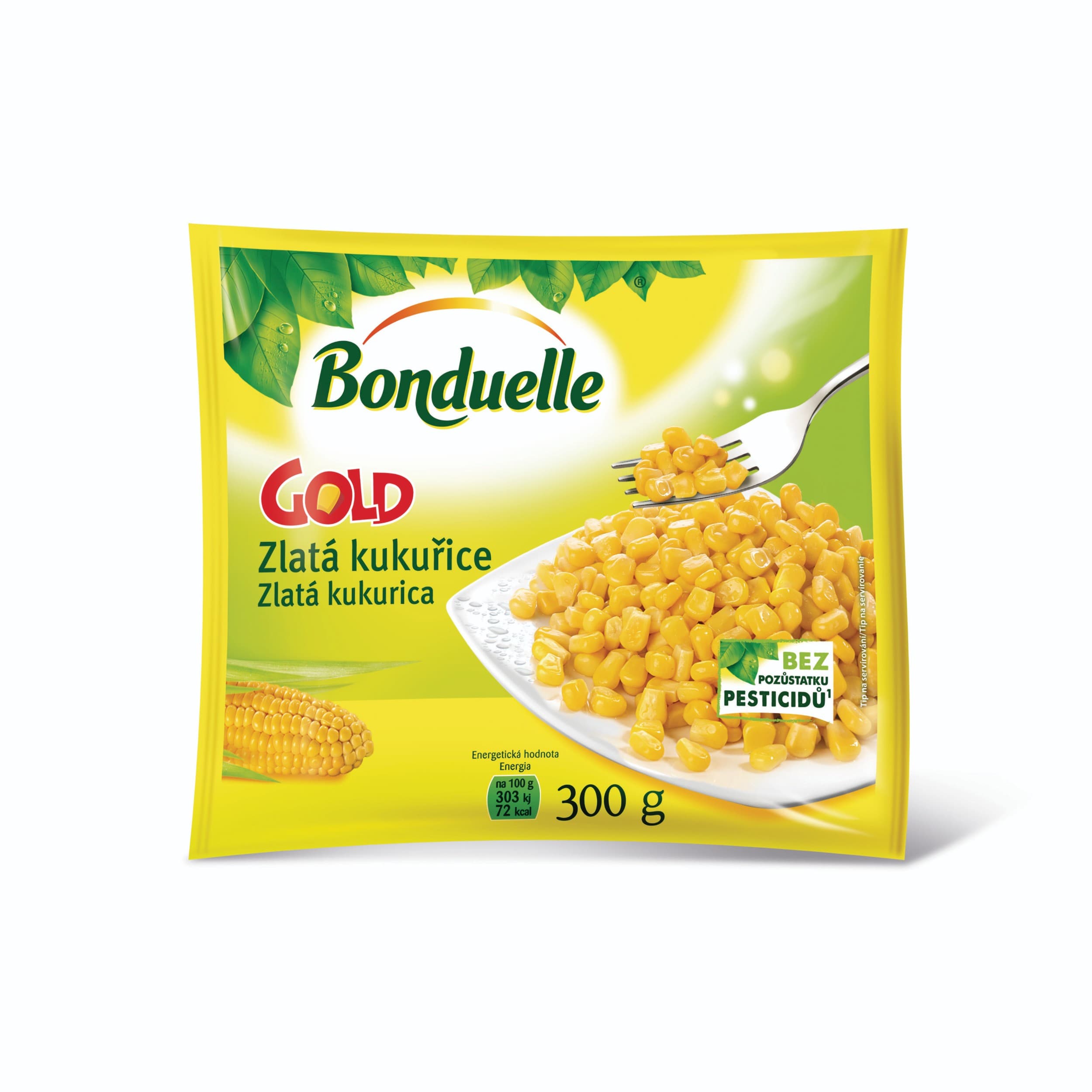 Bonduelle Gold Zlatá kukuřice mražená 300 g