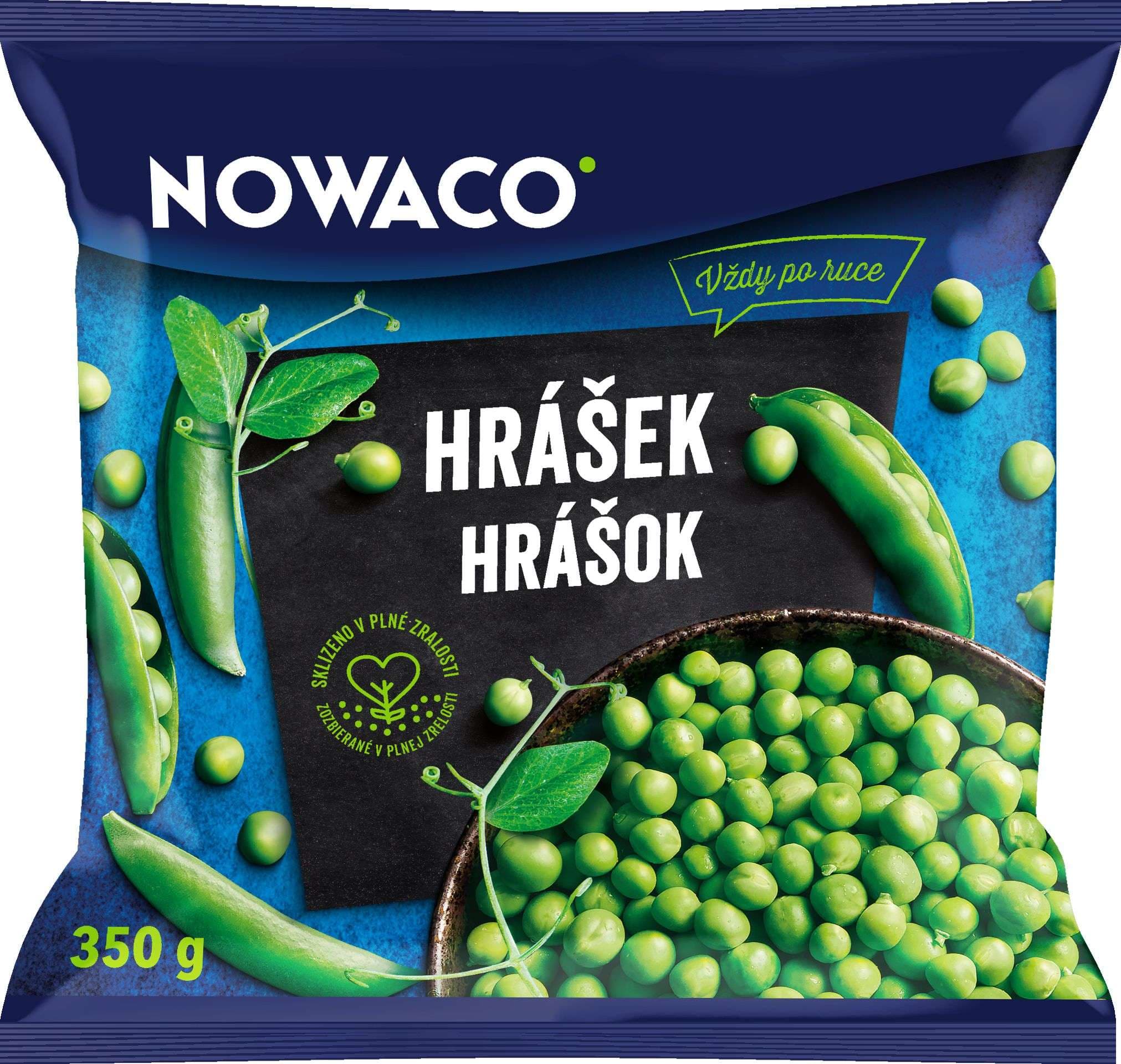 Nowaco Hrášek mražený 350g