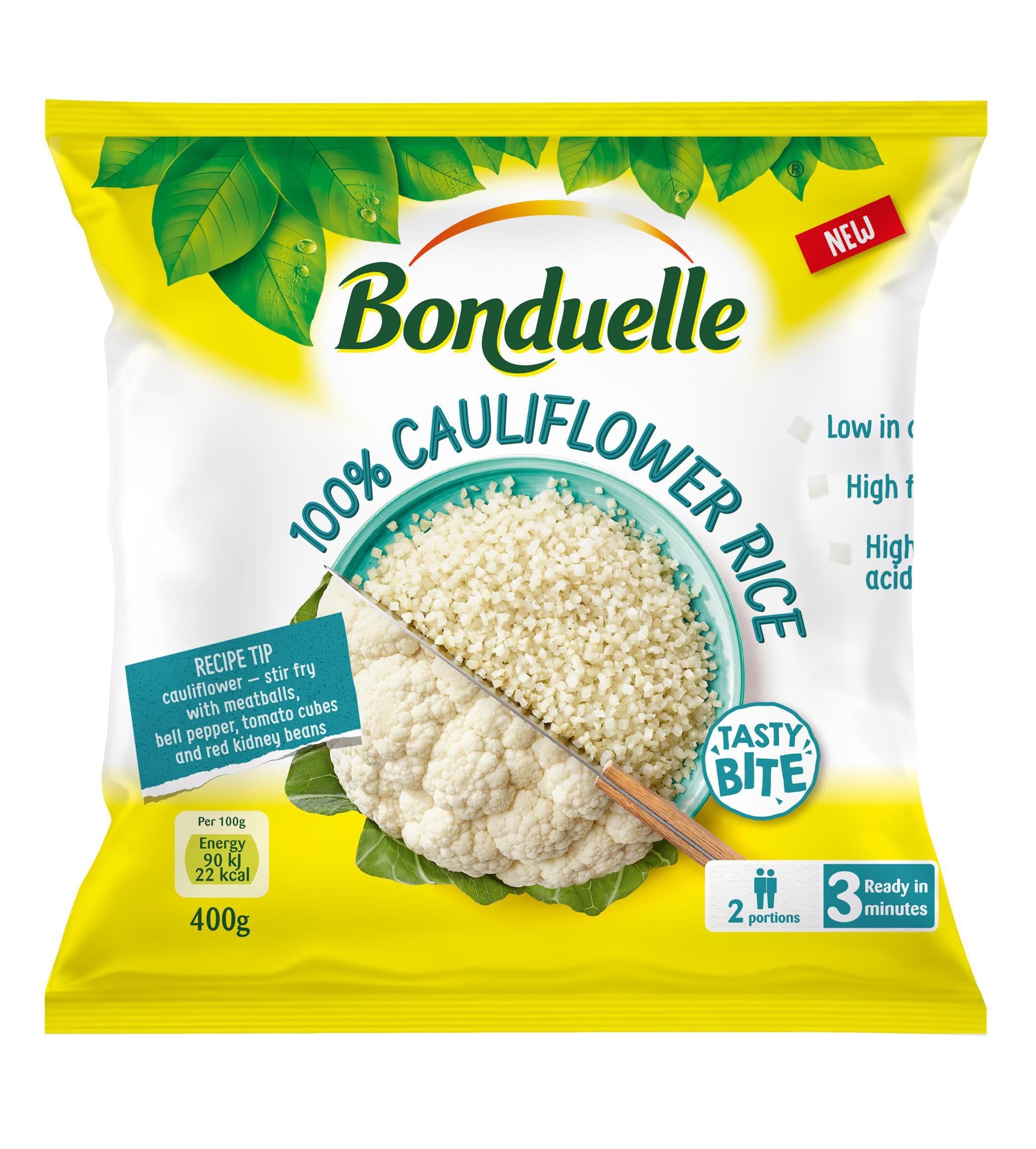 Bonduelle Květák nadrobno krájený mražený 400g