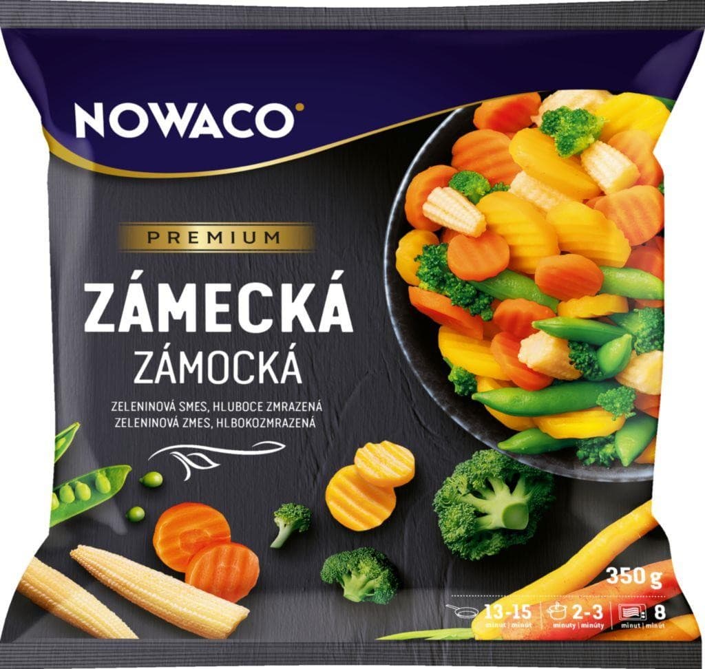 Nowaco Zámecká zeleninová směs premium mražená 350g