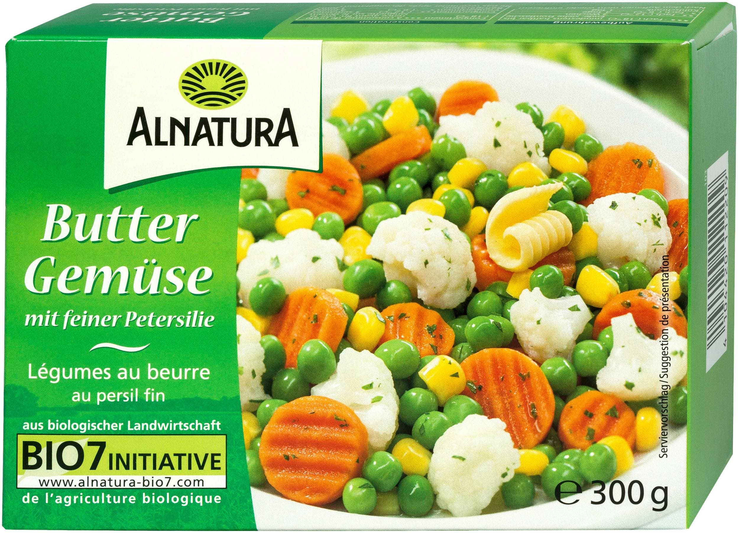 Alnatura BIO Máslová zeleninová směs mražené 300 g