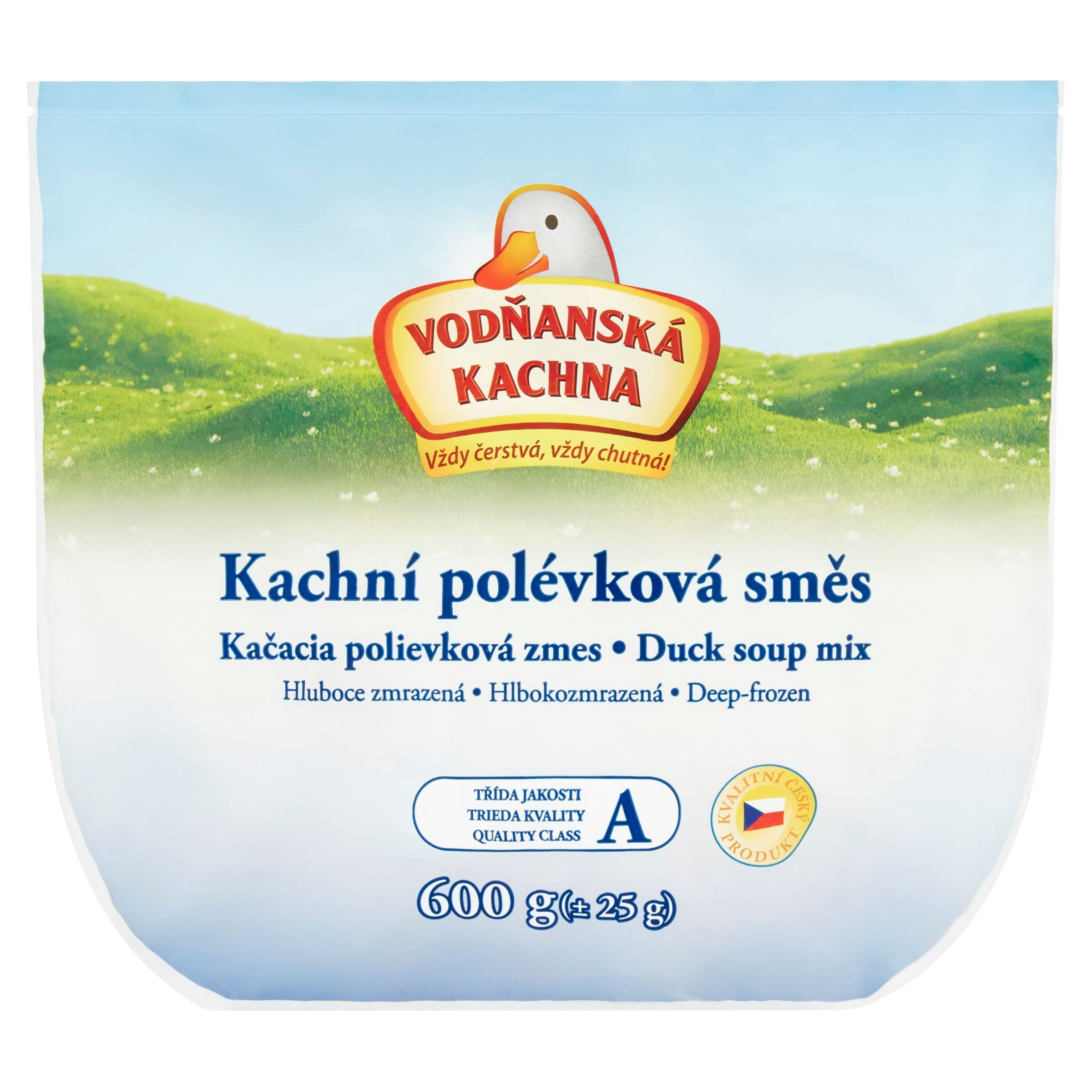 Vodňanská Kachna Kachní polévková směs mražené 600 g