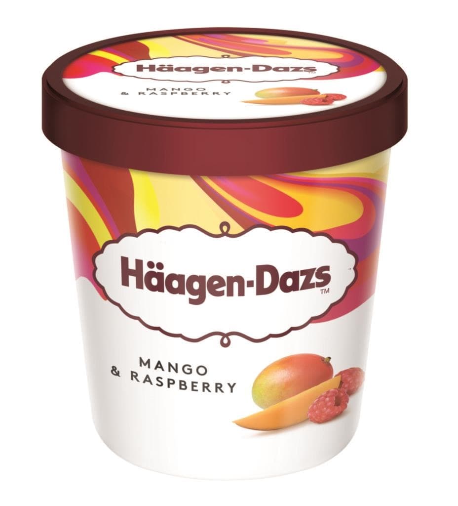 Häagen-Dazs Mango & Raspberry 460 ml