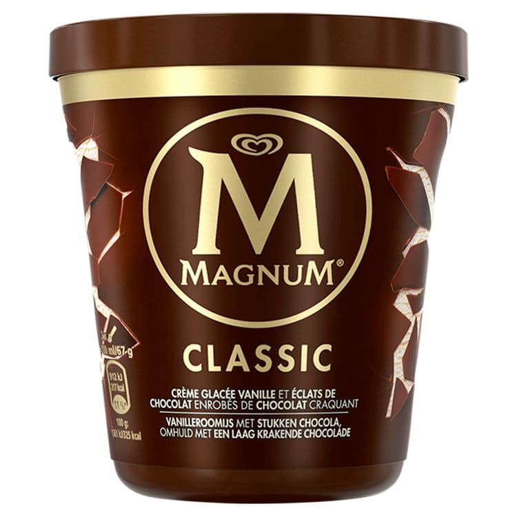Magnum Classic Zmrzlina v kelímku 440 ml
