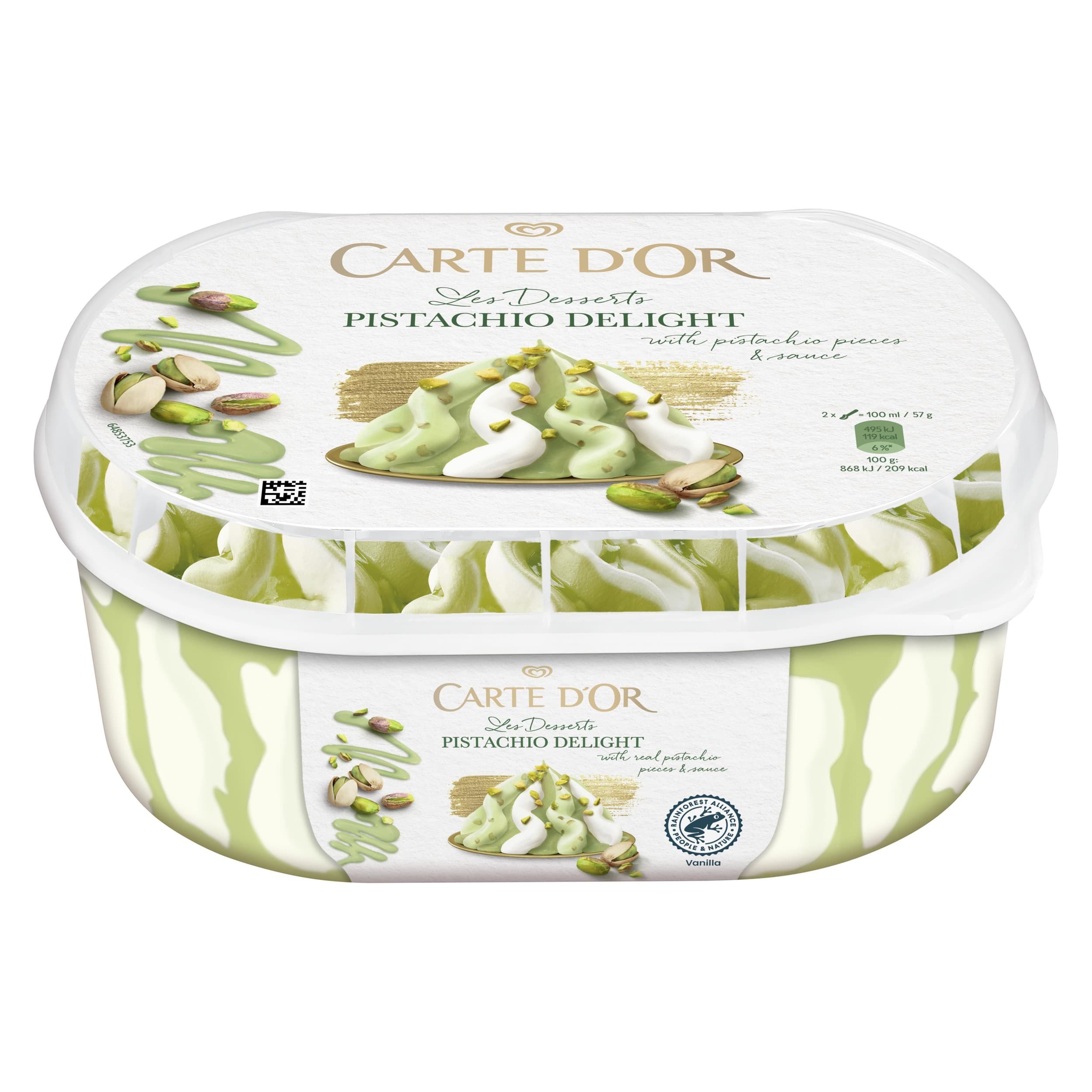Carte d'Or Pistachio Delight 825ml